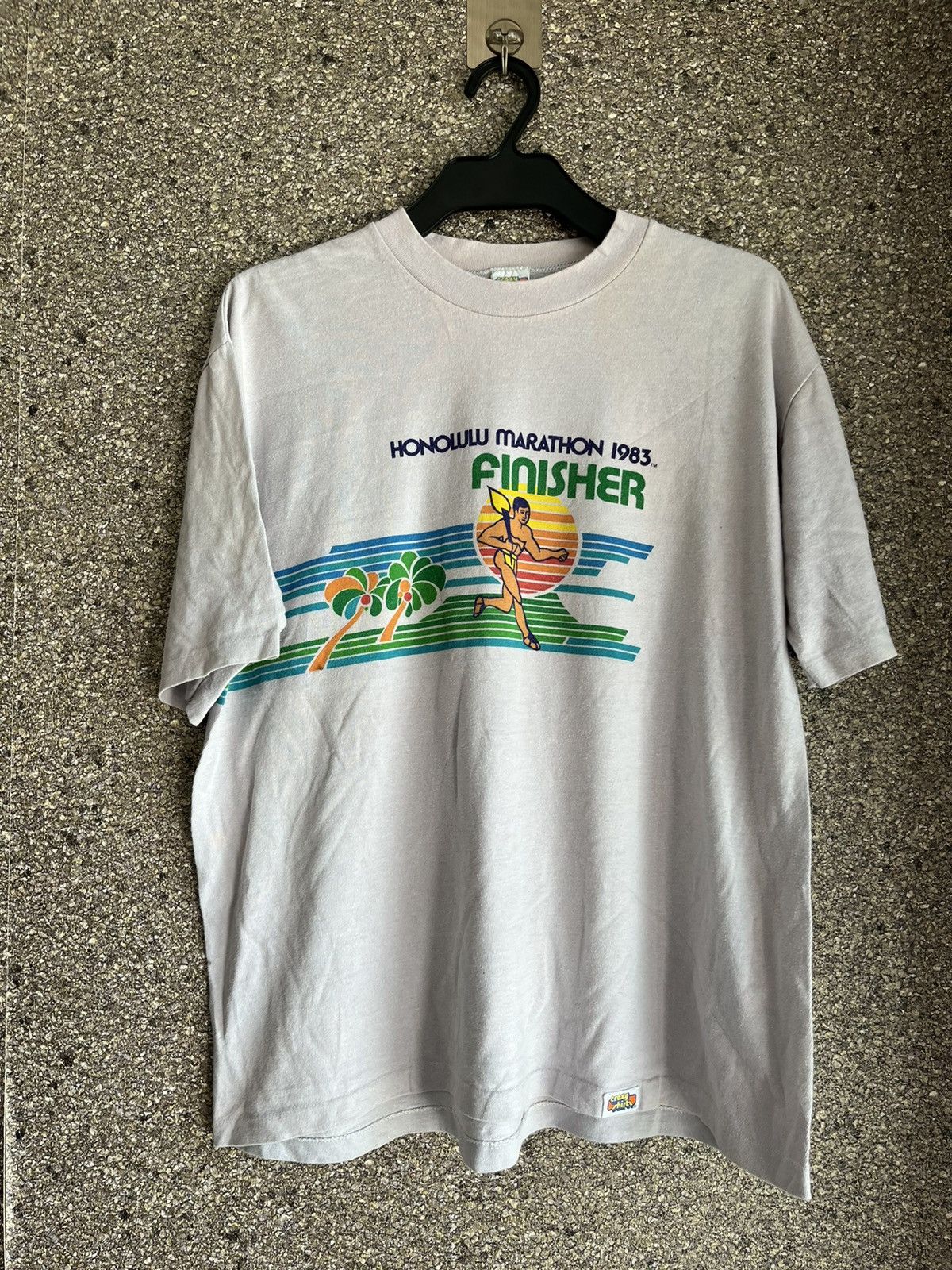 Vintage Honolulu Marathon ft76 Size US L / EU 52-54 / 3 - 1 Thumbnail