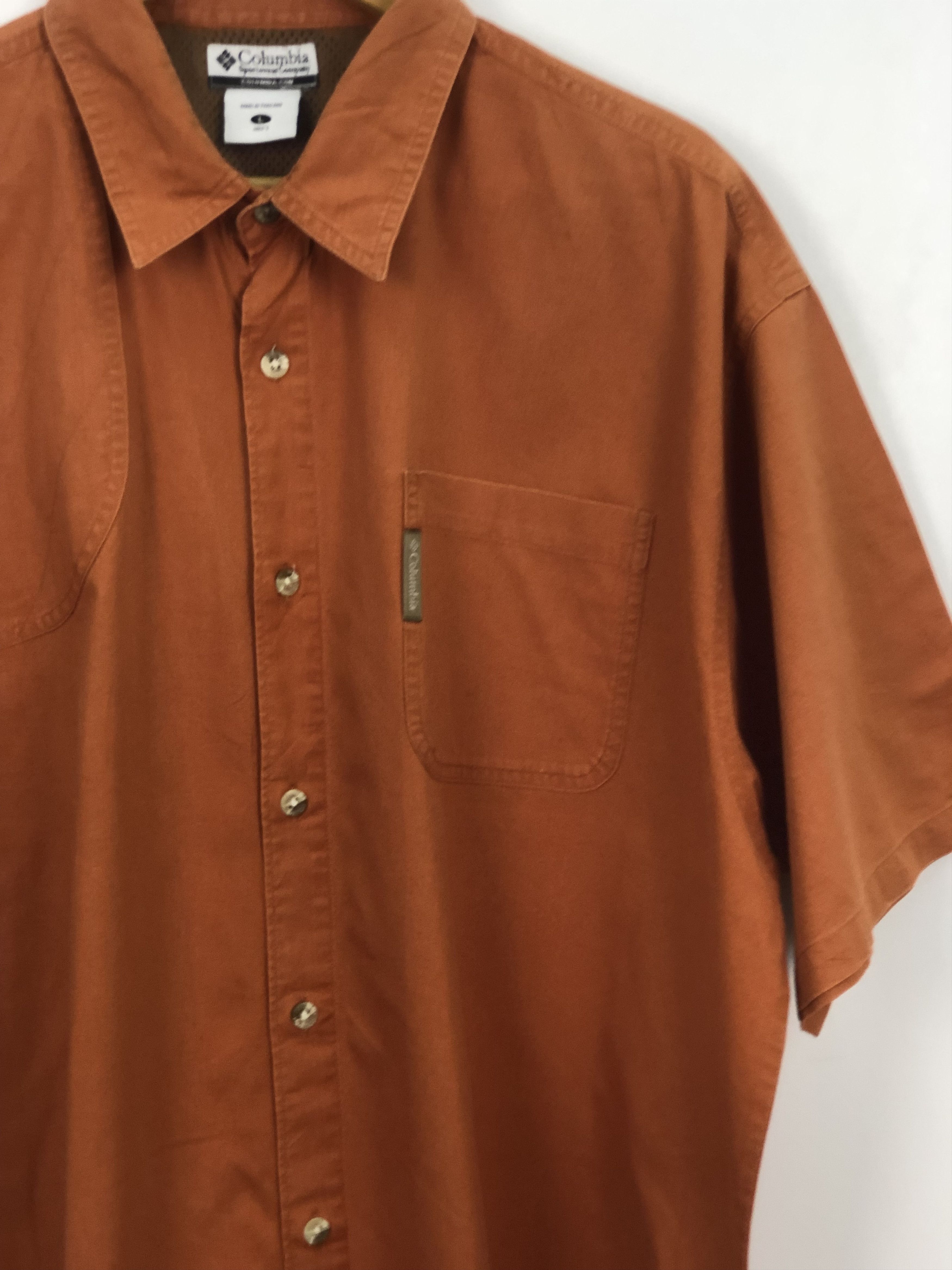 Columbia × Vintage Vintage Columbia Button Up Short Sleeve Shirt J0277 Size US L / EU 52-54 / 3 - 4 Thumbnail