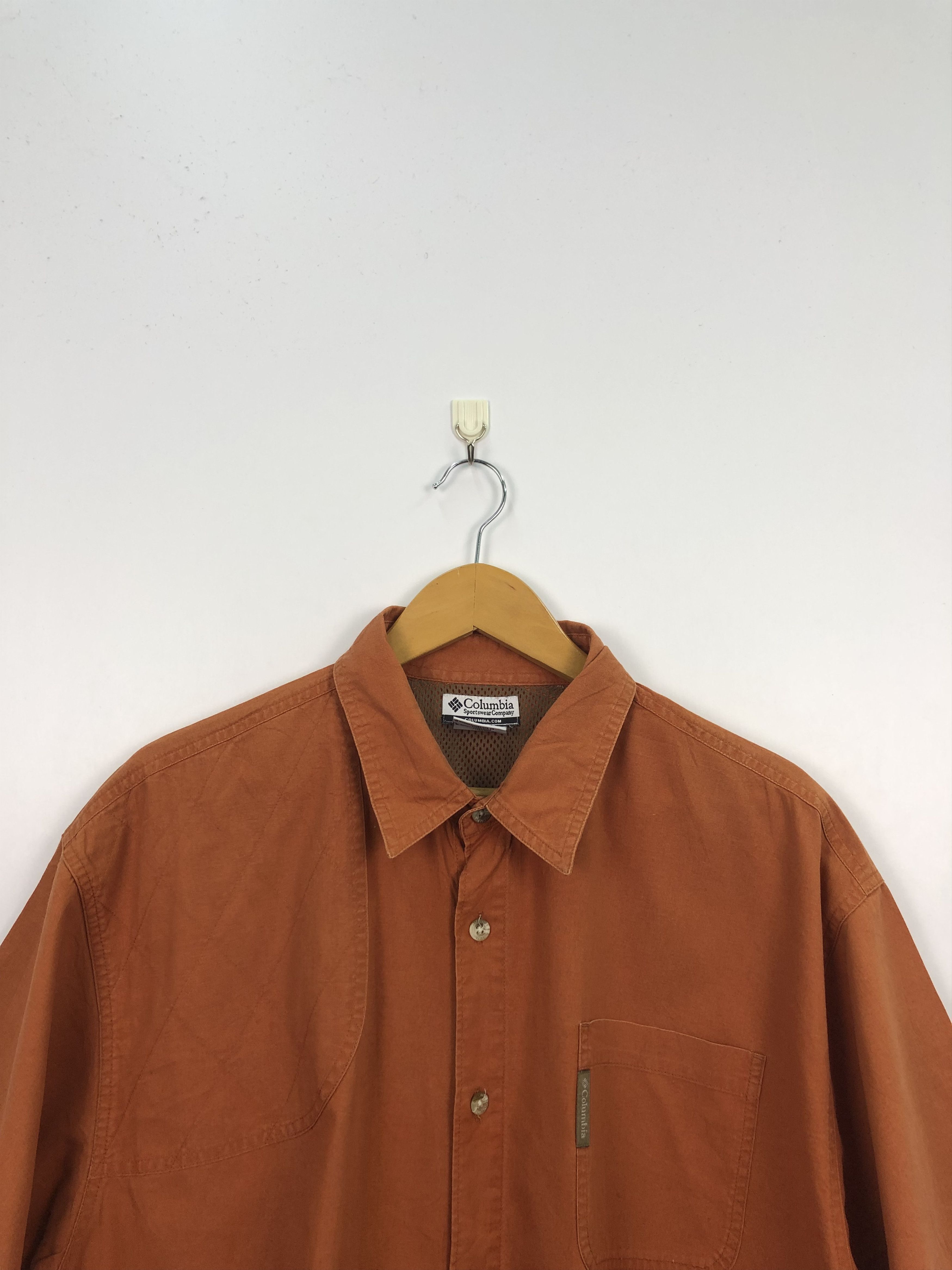 Columbia × Vintage Vintage Columbia Button Up Short Sleeve Shirt J0277 Size US L / EU 52-54 / 3 - 2 Thumbnail