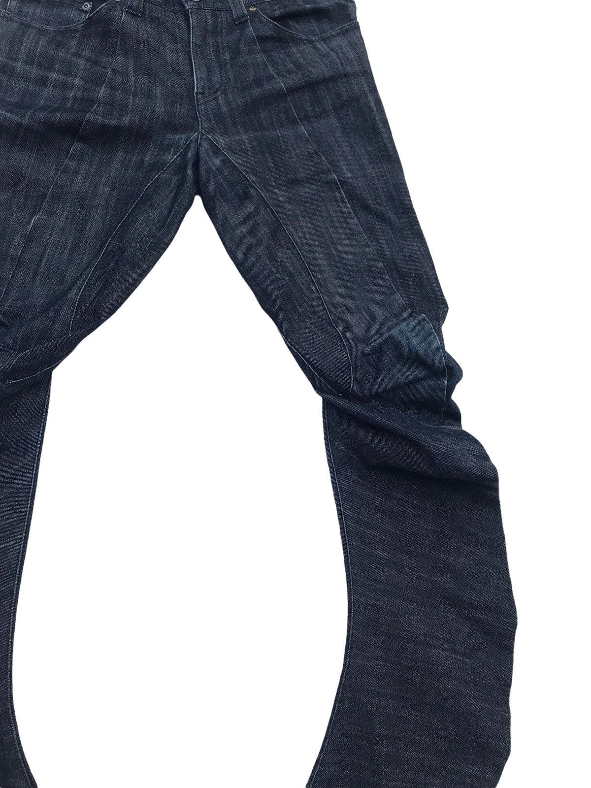Japanese Brand Rare Design The,Twelve Curve Japan Skinny Denim Pants Size US 30 / EU 46 - 7 Thumbnail