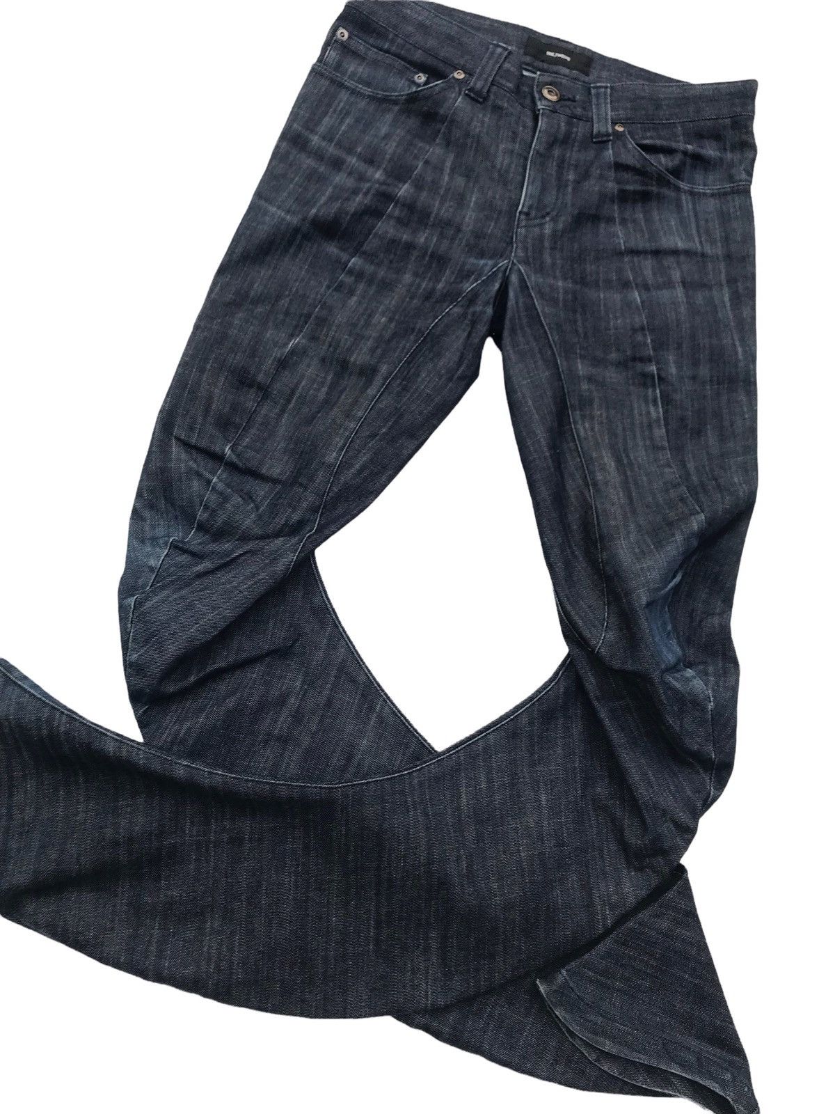 Japanese Brand Rare Design The,Twelve Curve Japan Skinny Denim Pants Size US 30 / EU 46 - 12 Thumbnail