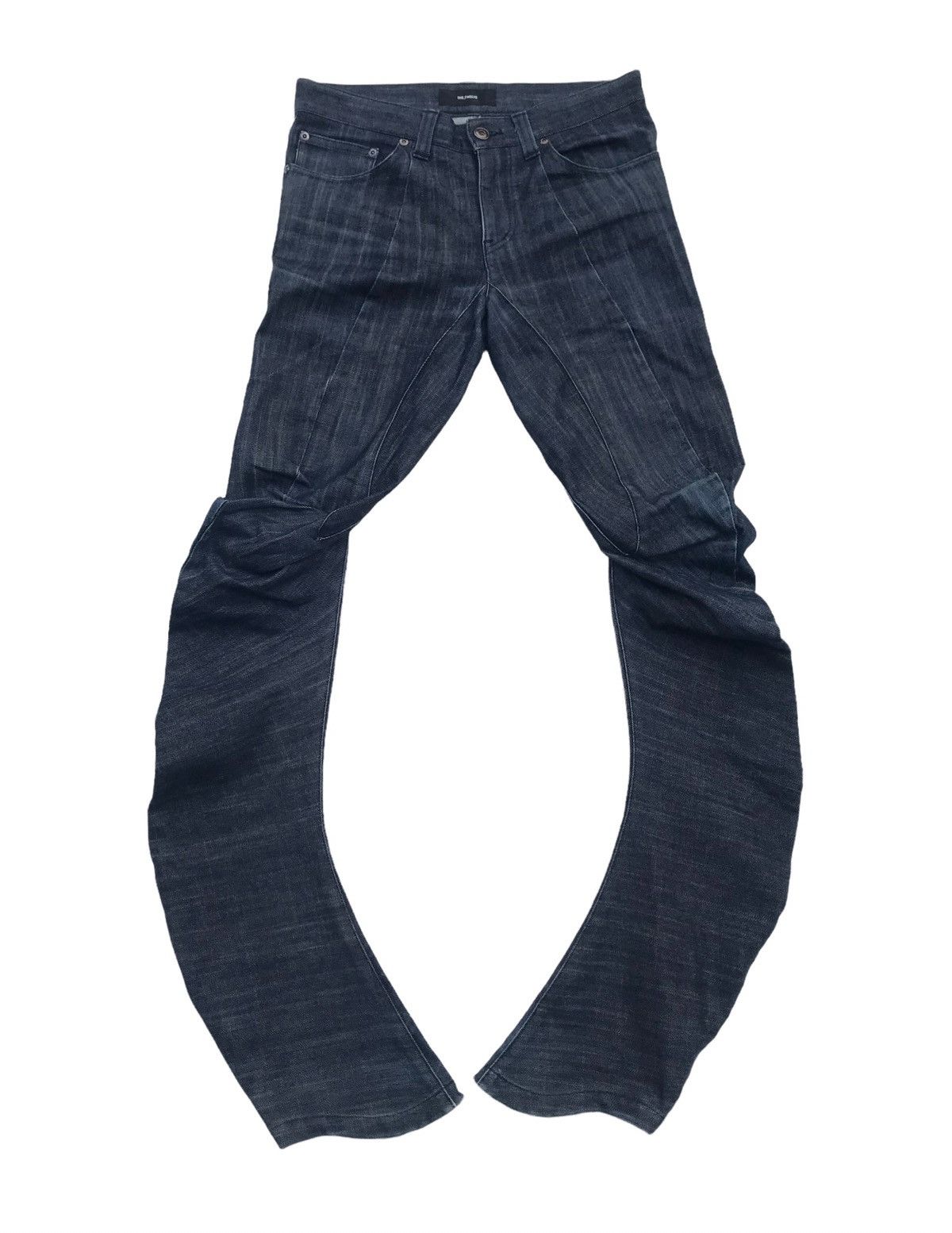 Japanese Brand Rare Design The,Twelve Curve Japan Skinny Denim Pants Size US 30 / EU 46 - 1 Thumbnail