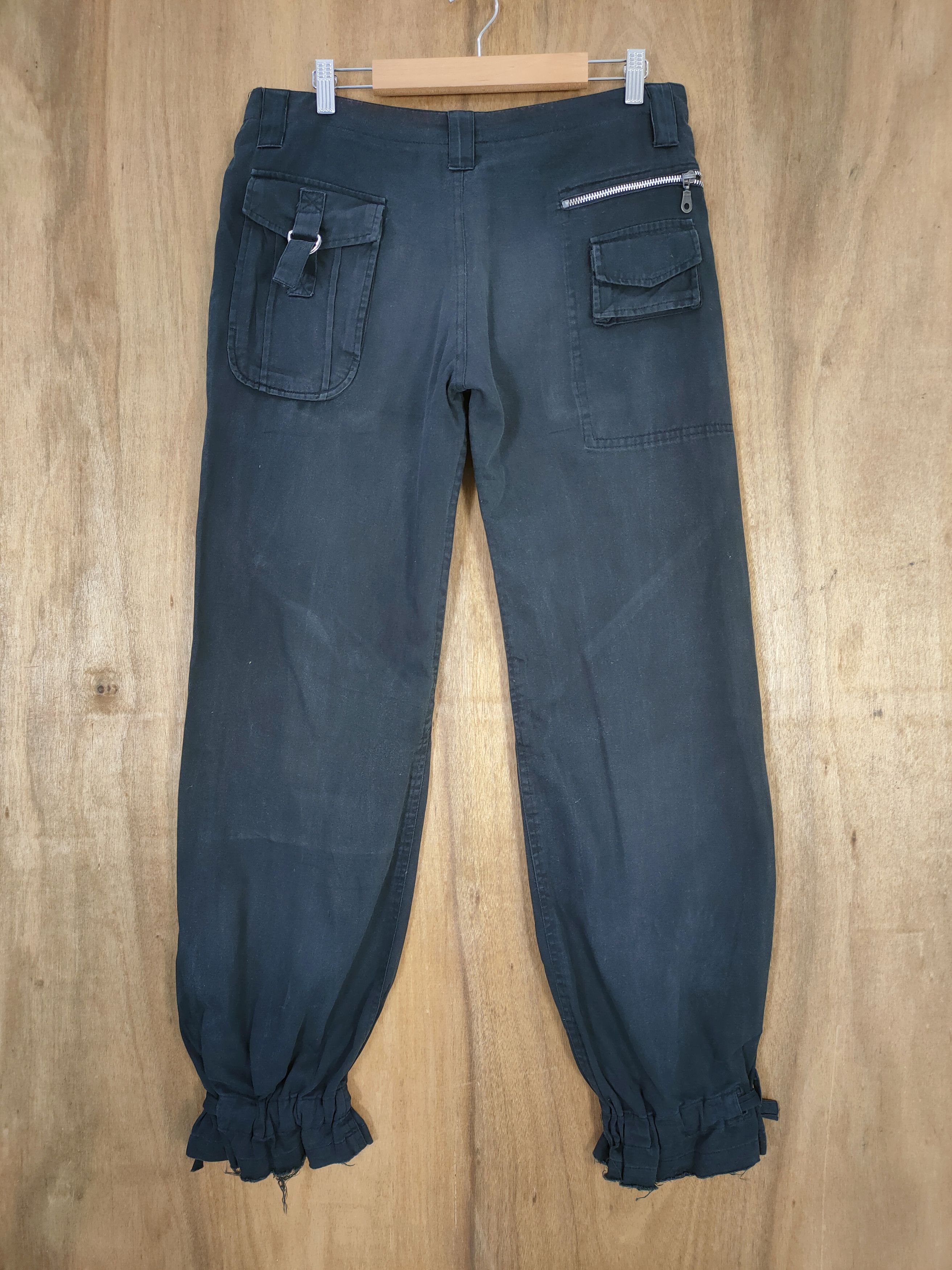 Japanese Brand VINTAGE SHANIT DRAGON BLACK CARGO PANTS Size US 32 / EU 48 - 9 Thumbnail