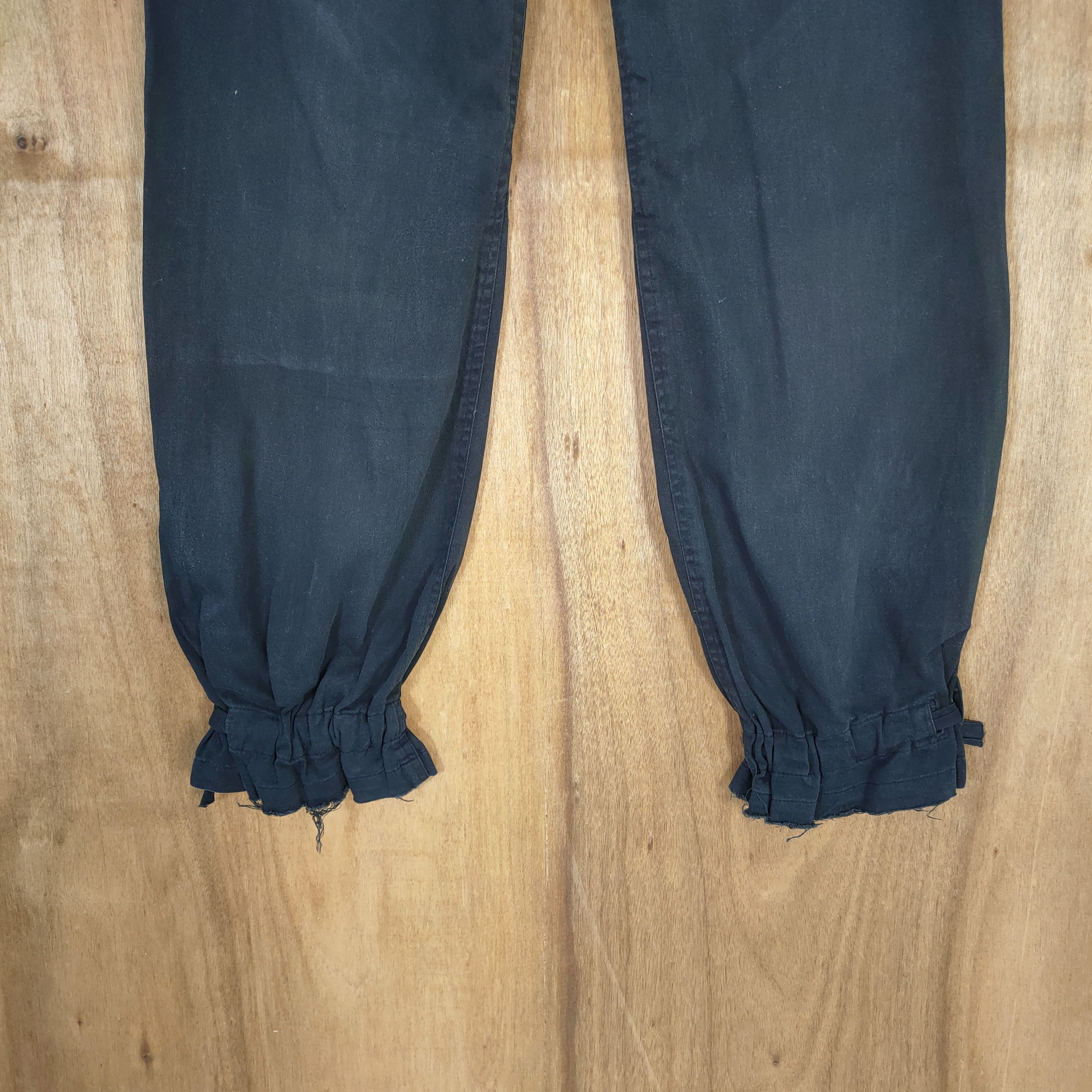 Japanese Brand VINTAGE SHANIT DRAGON BLACK CARGO PANTS Size US 32 / EU 48 - 11 Thumbnail