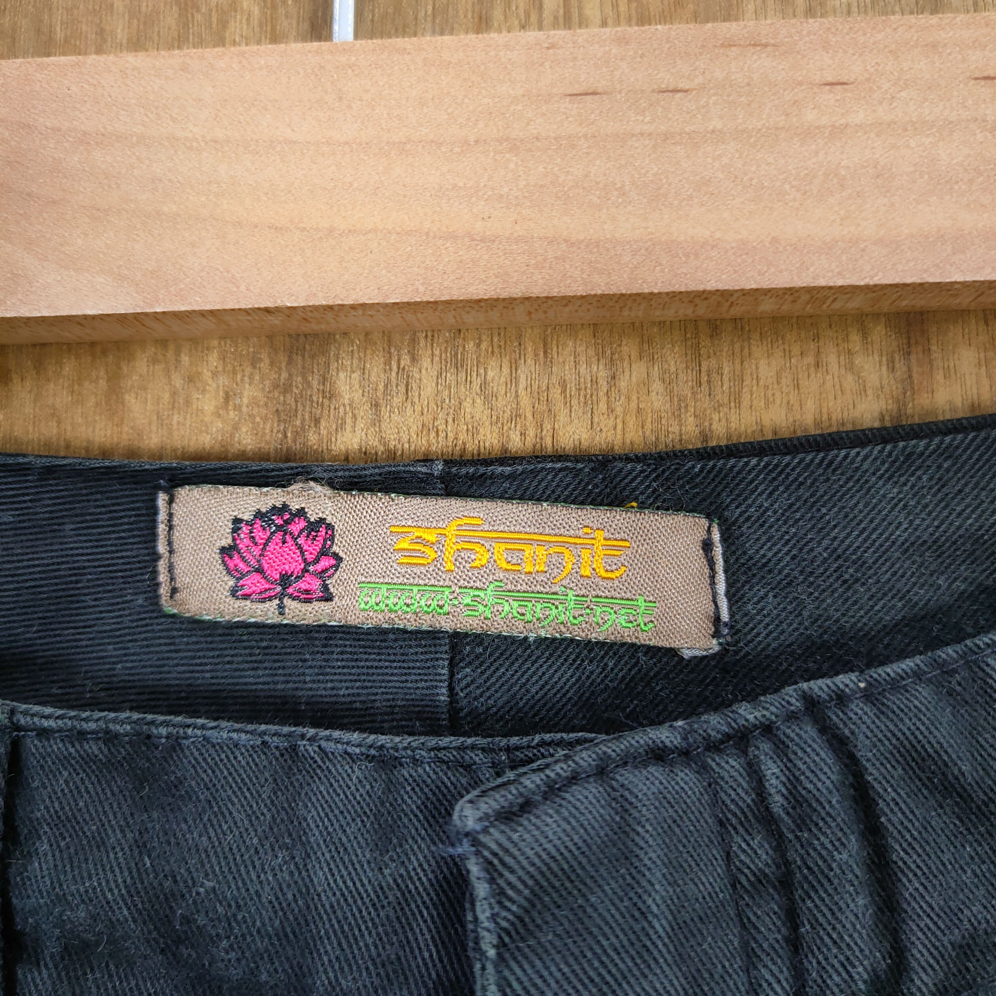 Japanese Brand VINTAGE SHANIT DRAGON BLACK CARGO PANTS Size US 32 / EU 48 - 8 Thumbnail