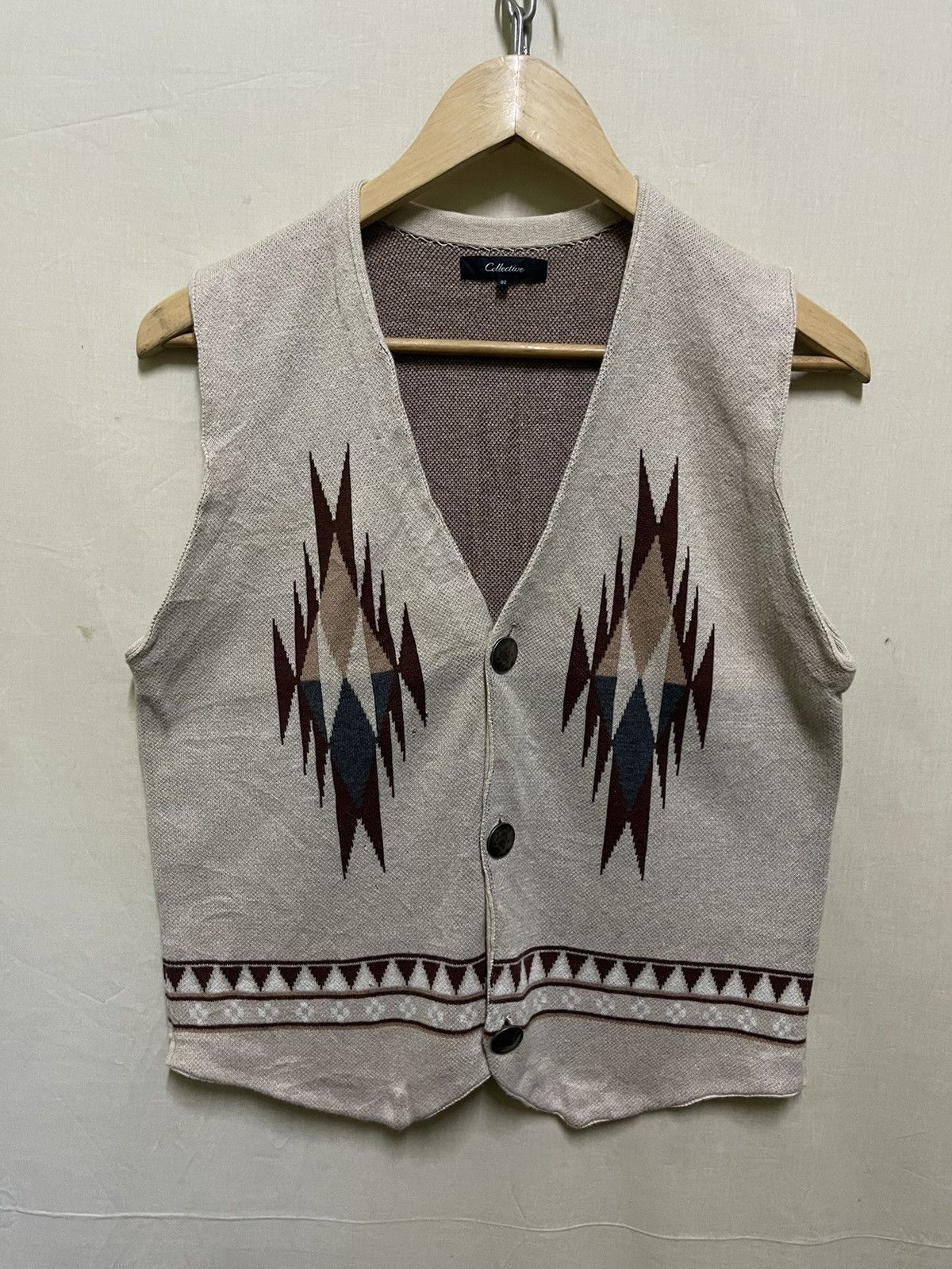 Japanese Brand Collection Vest Navajo Size US M / EU 48-50 / 2 - 1 Thumbnail