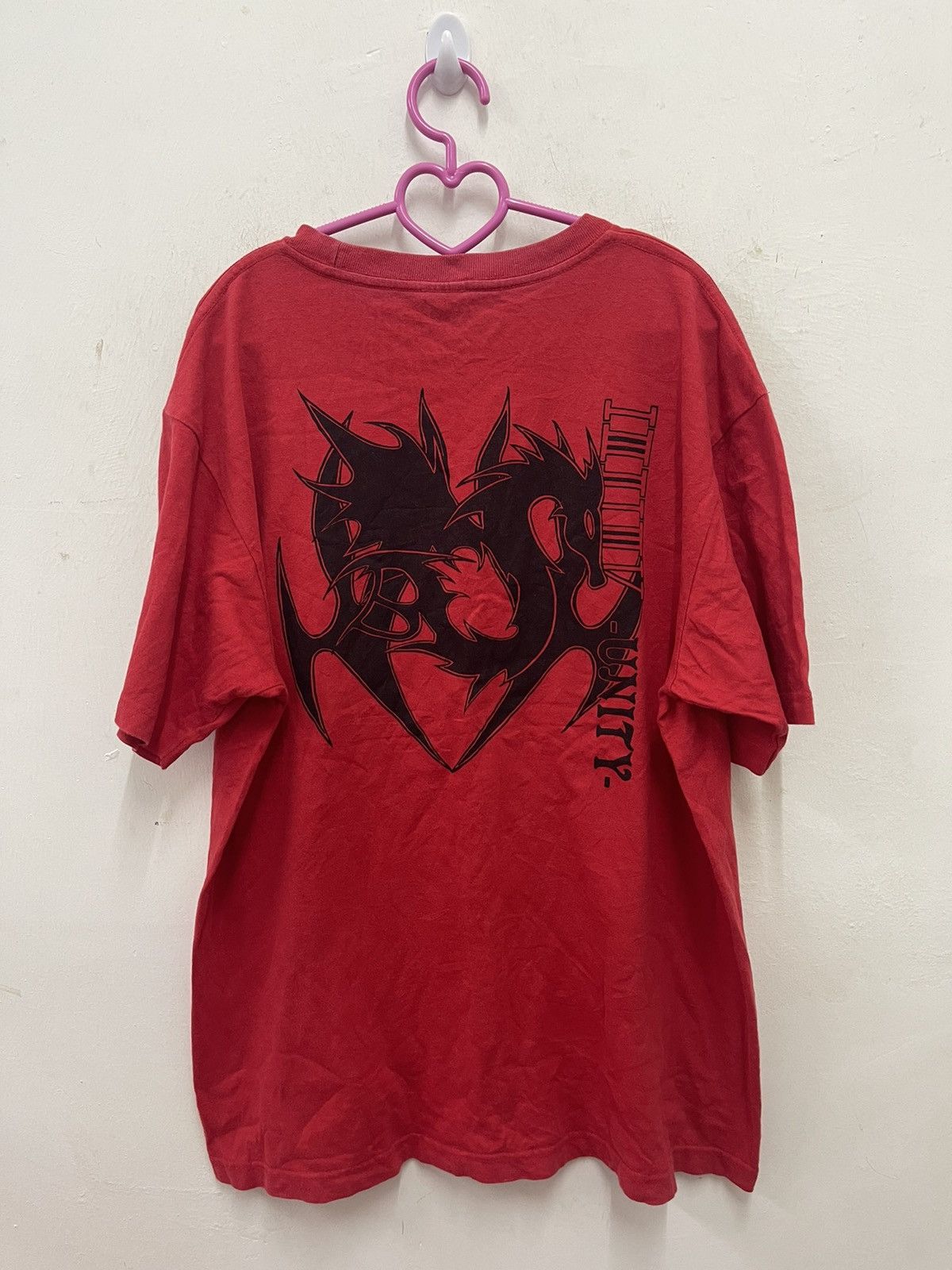 Vintage Rare Vintage UNITY 132 135 Psalm Dragon Sukajan Tee Size US XL / EU 56 / 4 - 1 Thumbnail
