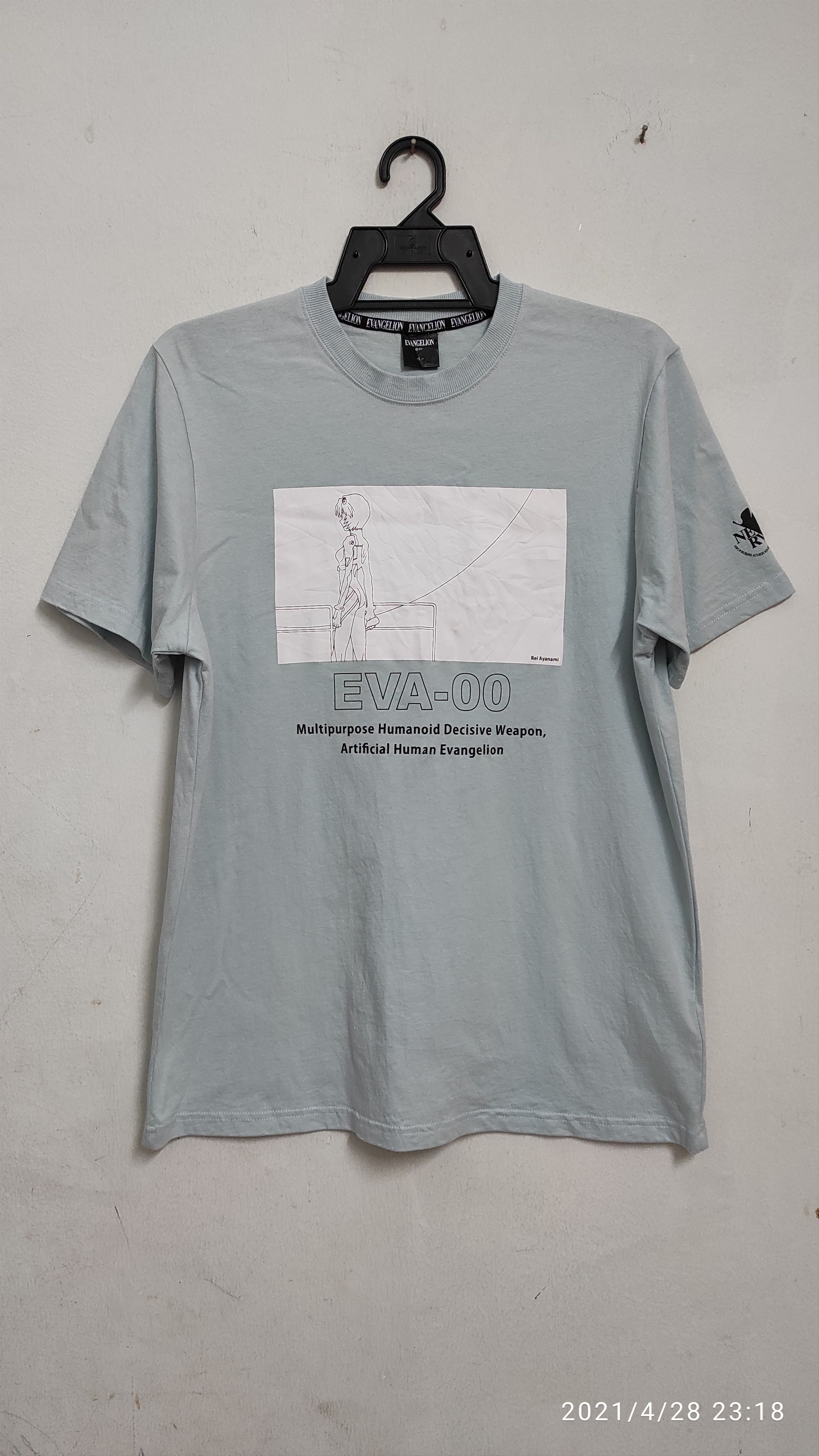 Anime Authentic OG Merch EVANGELION anime tee Size US L / EU 52-54 / 3 - 1 Thumbnail