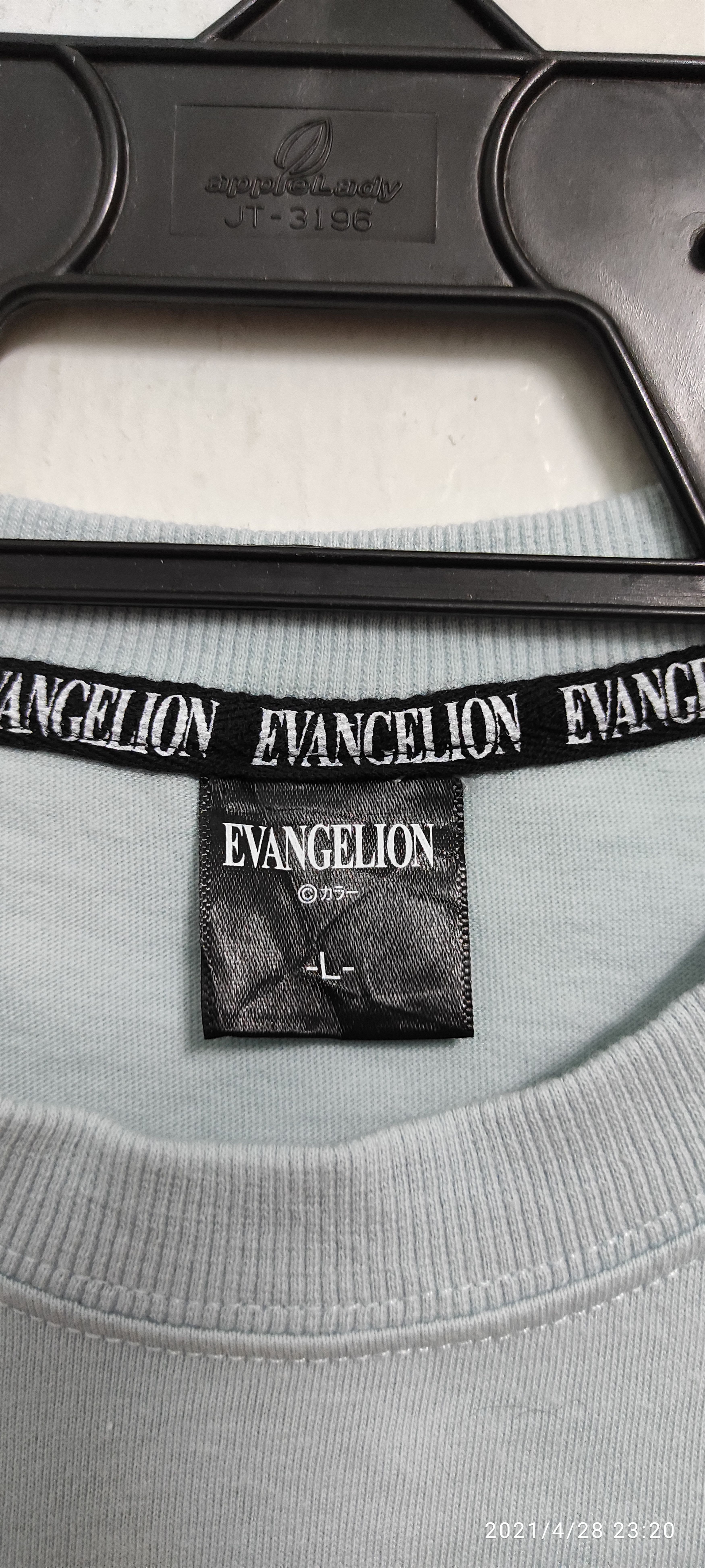 Anime Authentic OG Merch EVANGELION anime tee Size US L / EU 52-54 / 3 - 3 Thumbnail