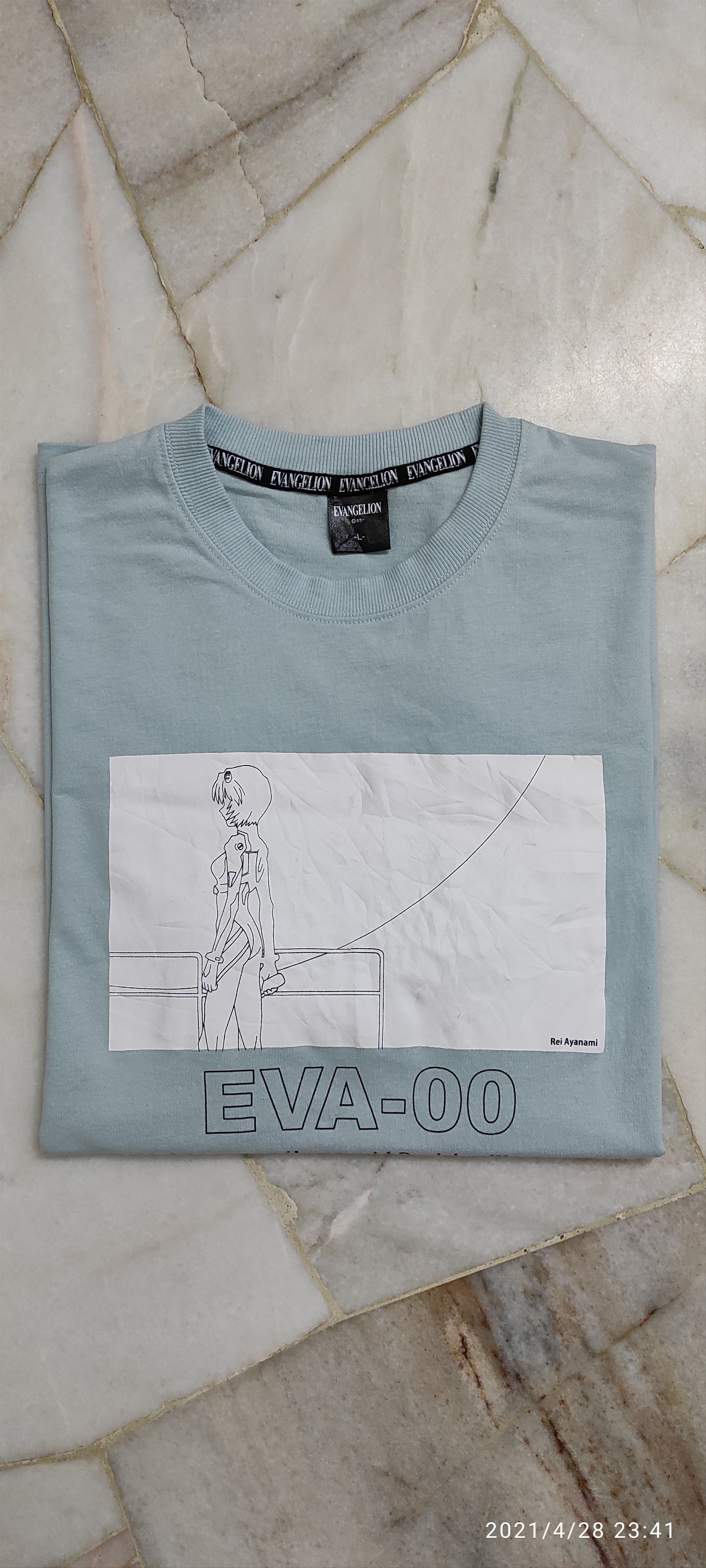 Anime Authentic OG Merch EVANGELION anime tee Size US L / EU 52-54 / 3 - 11 Thumbnail