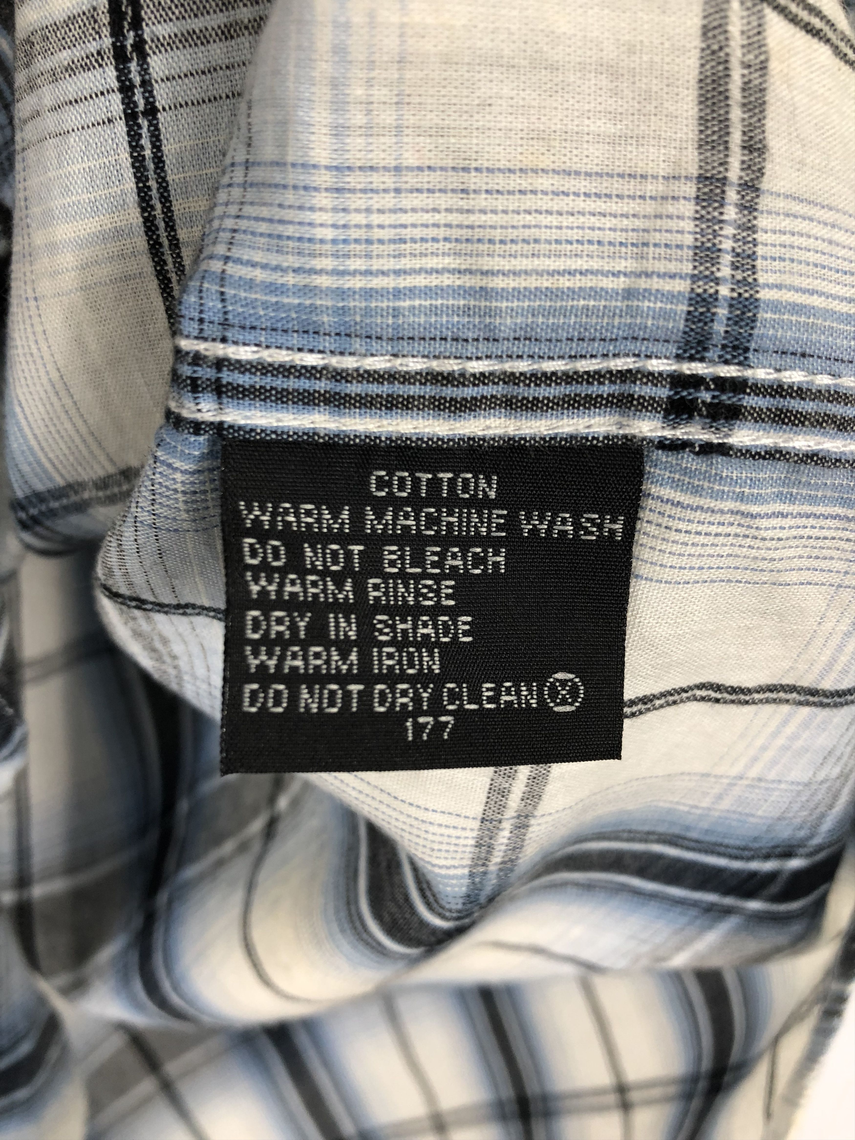 Japanese Brand × Vintage Vintage Shadow Plaid Shirt J0481 Size US L / EU 52-54 / 3 - 9 Thumbnail