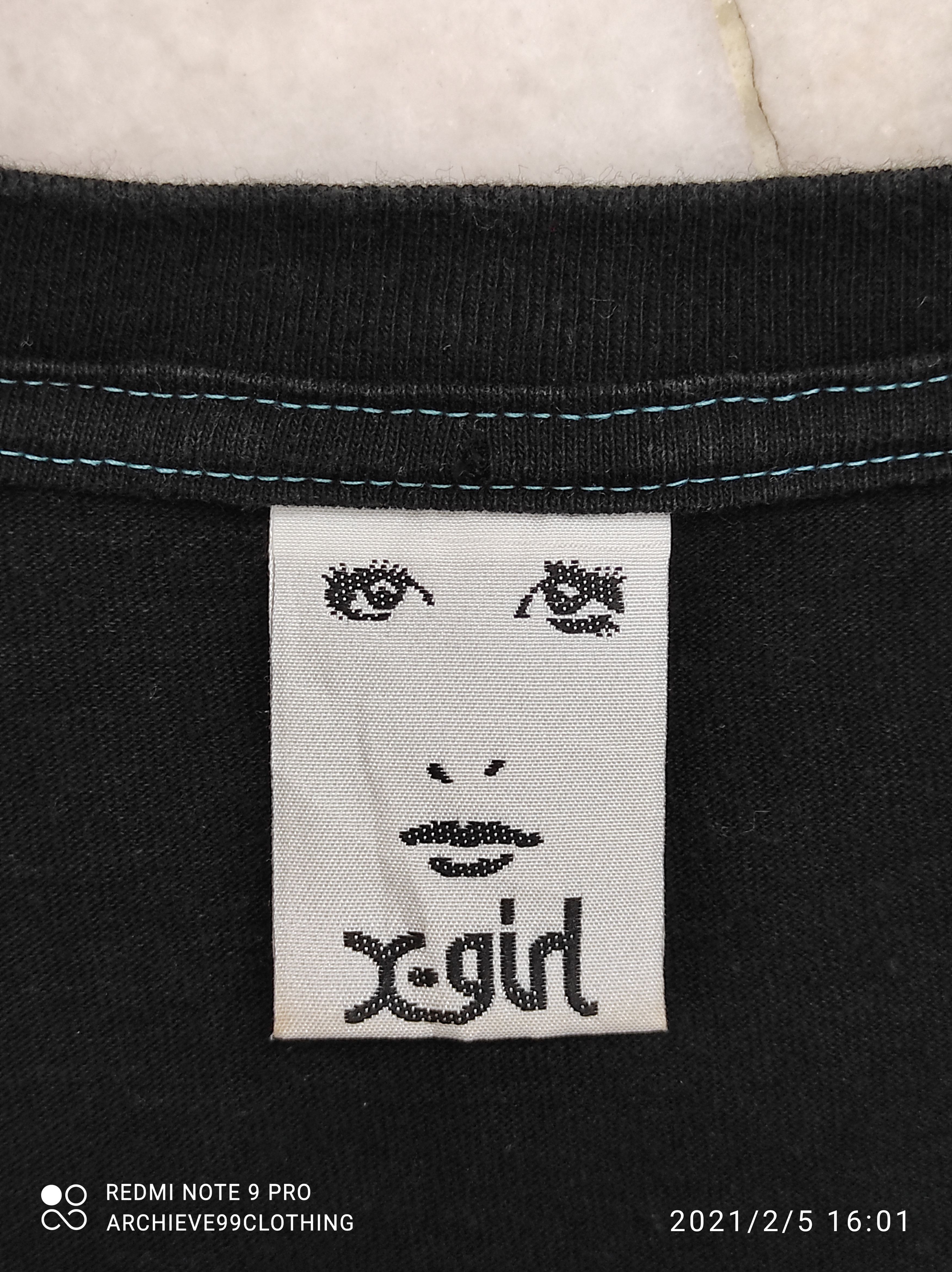 X-Girl X Girl Neon Glow in the dark tee Size XS / US 0-2 / IT 36-38 - 3 Thumbnail