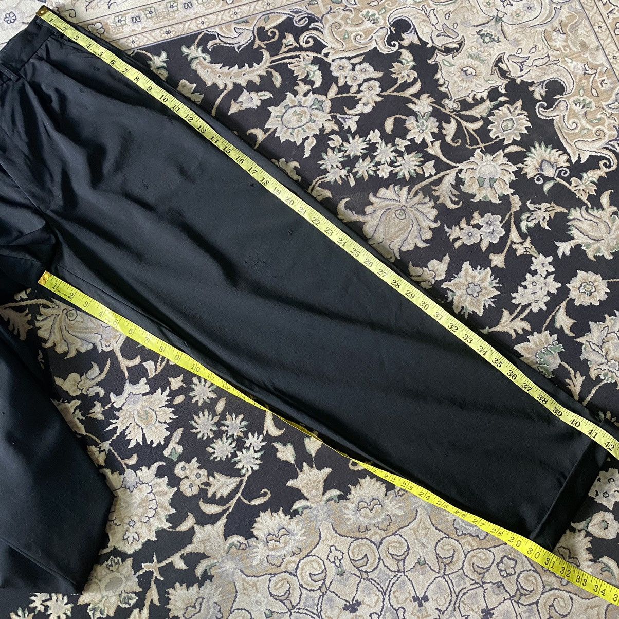 Comme des Garcons Homme AD1997 Comme des Garcons Homme Wool Baggy Pants Size US 34 / EU 50 - 22 Thumbnail