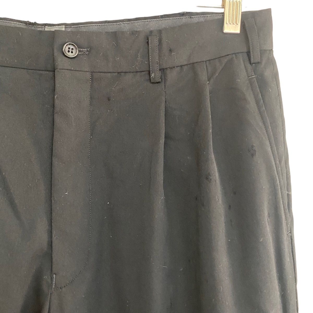 Comme des Garcons Homme AD1997 Comme des Garcons Homme Wool Baggy Pants Size US 34 / EU 50 - 8 Thumbnail