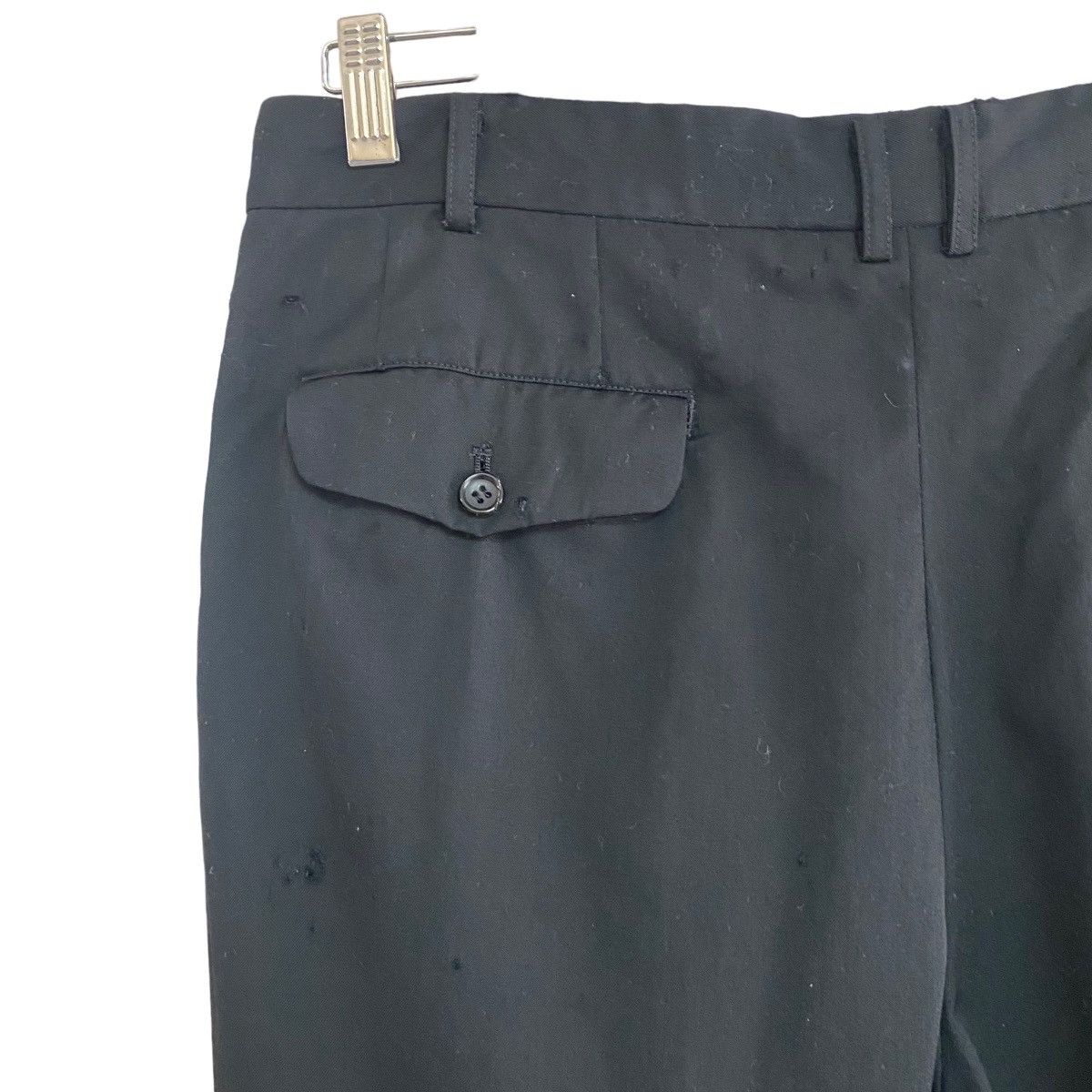 Comme des Garcons Homme AD1997 Comme des Garcons Homme Wool Baggy Pants Size US 34 / EU 50 - 11 Thumbnail