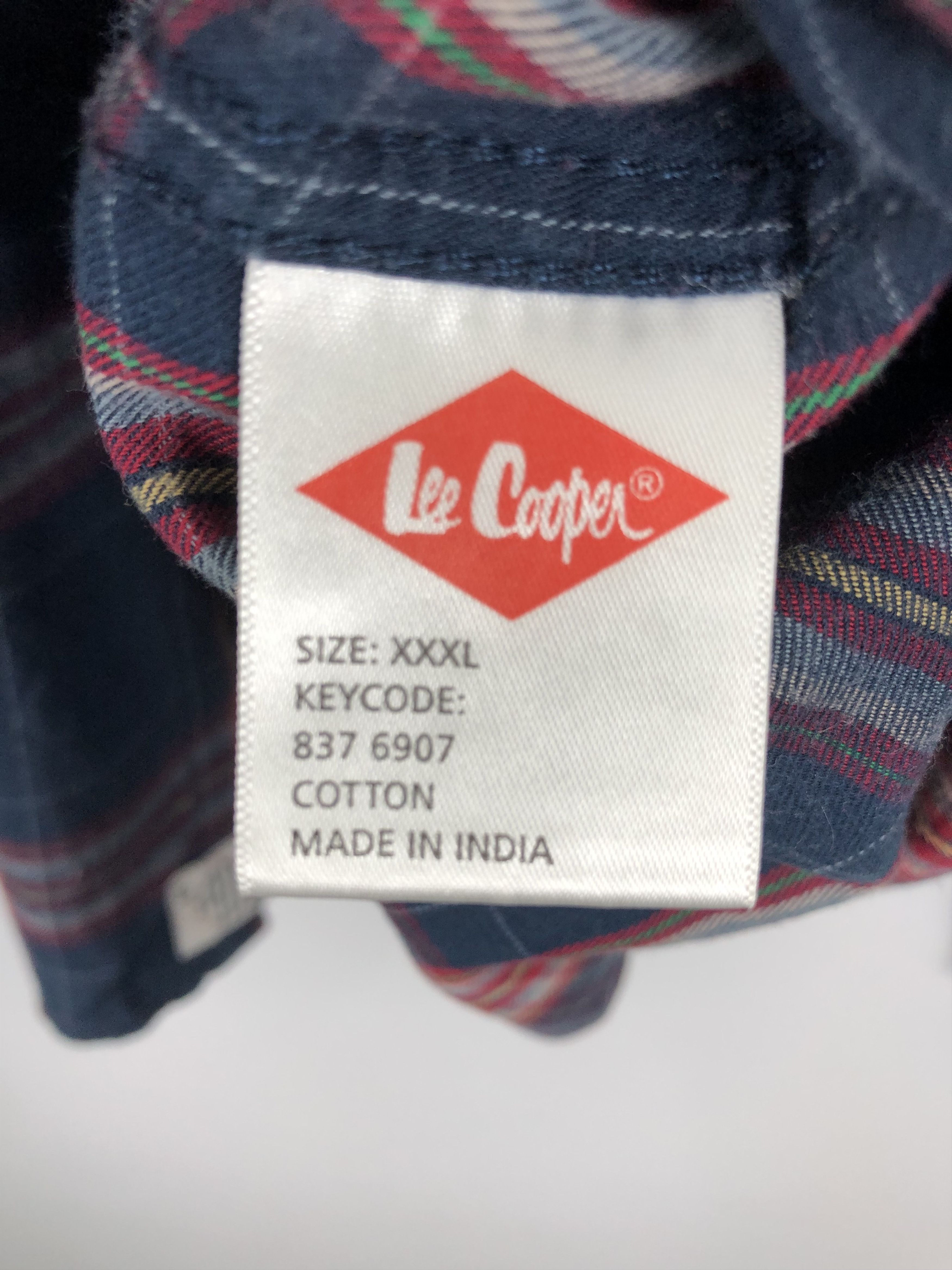 Flannel × Vintage Vintage Lee Cooper Flannel Wool Shirt J0483 Size US XXL / EU 58 / 5 - 11 Thumbnail