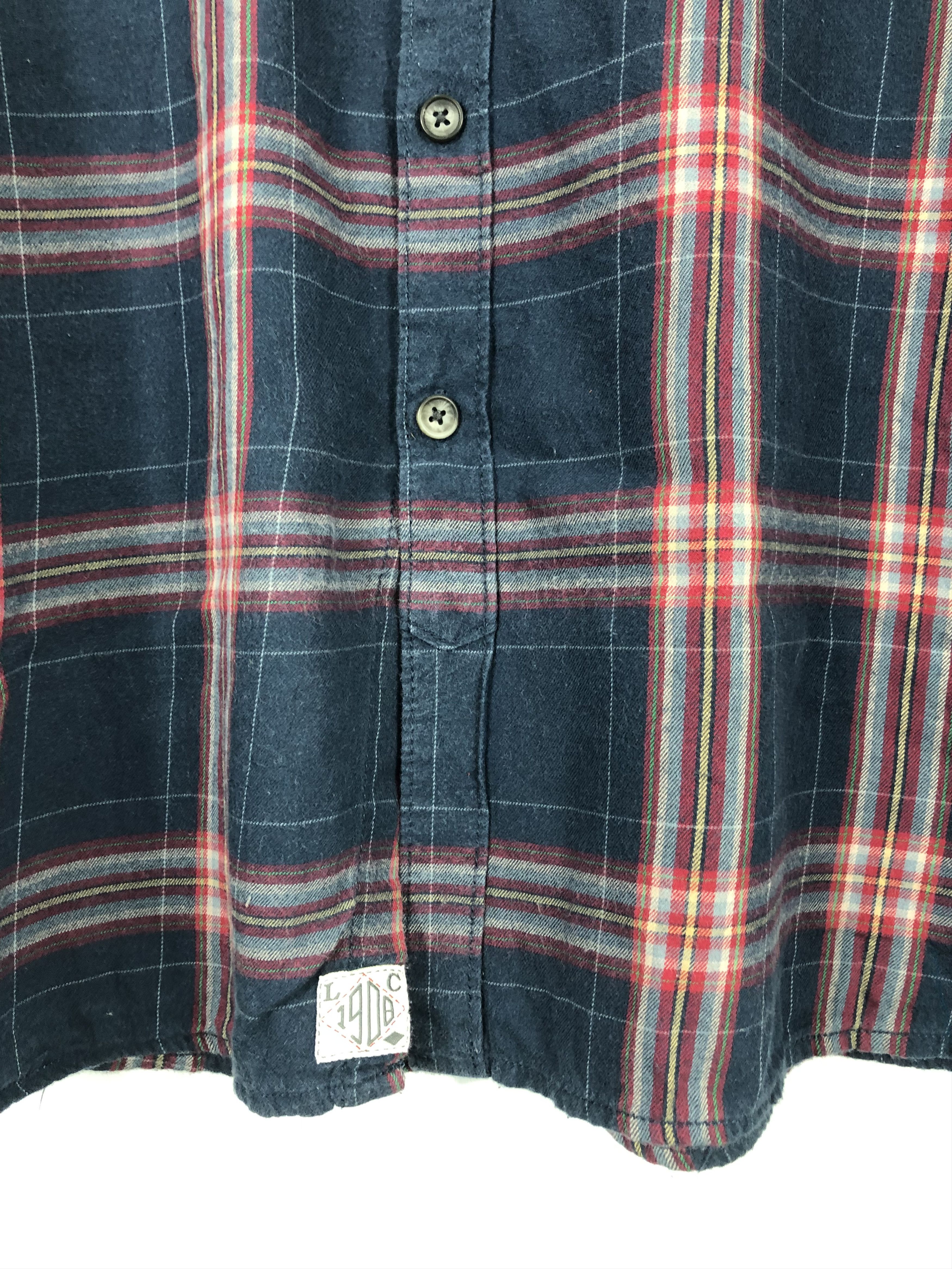 Flannel × Vintage Vintage Lee Cooper Flannel Wool Shirt J0483 Size US XXL / EU 58 / 5 - 8 Thumbnail