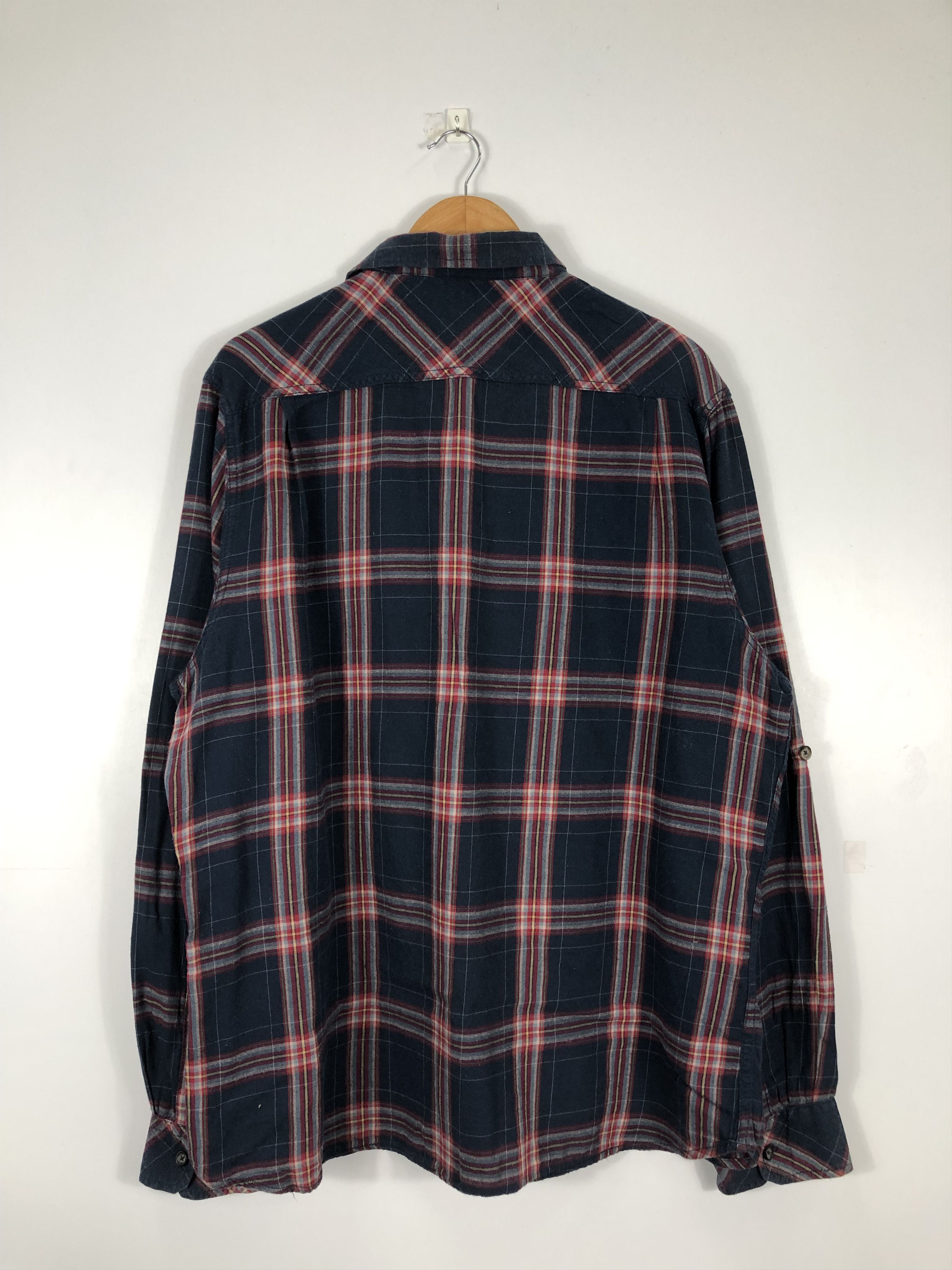 Flannel × Vintage Vintage Lee Cooper Flannel Wool Shirt J0483 Size US XXL / EU 58 / 5 - 3 Thumbnail
