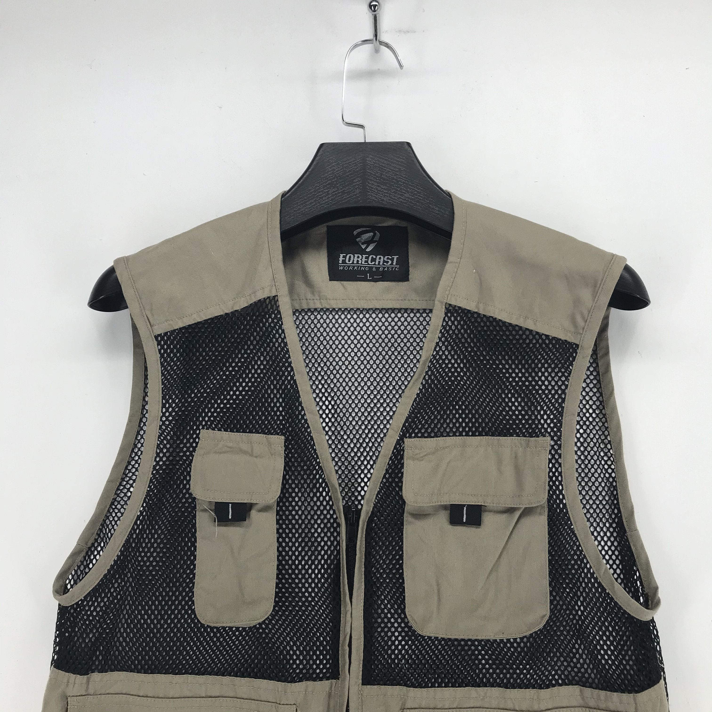 Japanese Brand Forecast Multipocket Mesh Vest #2314-91 Size US L / EU 52-54 / 3 - 2 Thumbnail