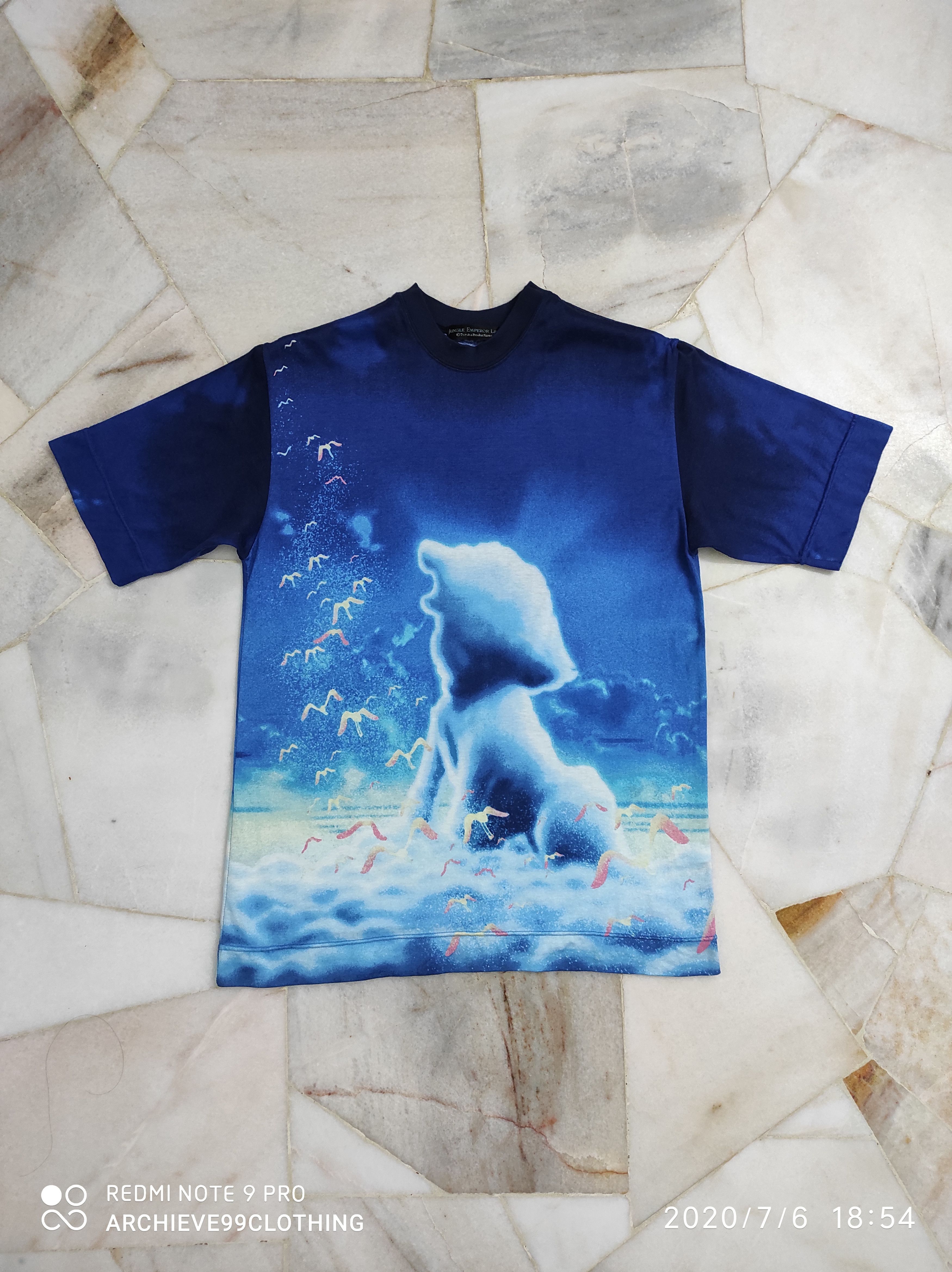 Anime Vintage Japanese art graphic anime Jungle Emperor Leo Size US S / EU 44-46 / 1 - 1 Thumbnail