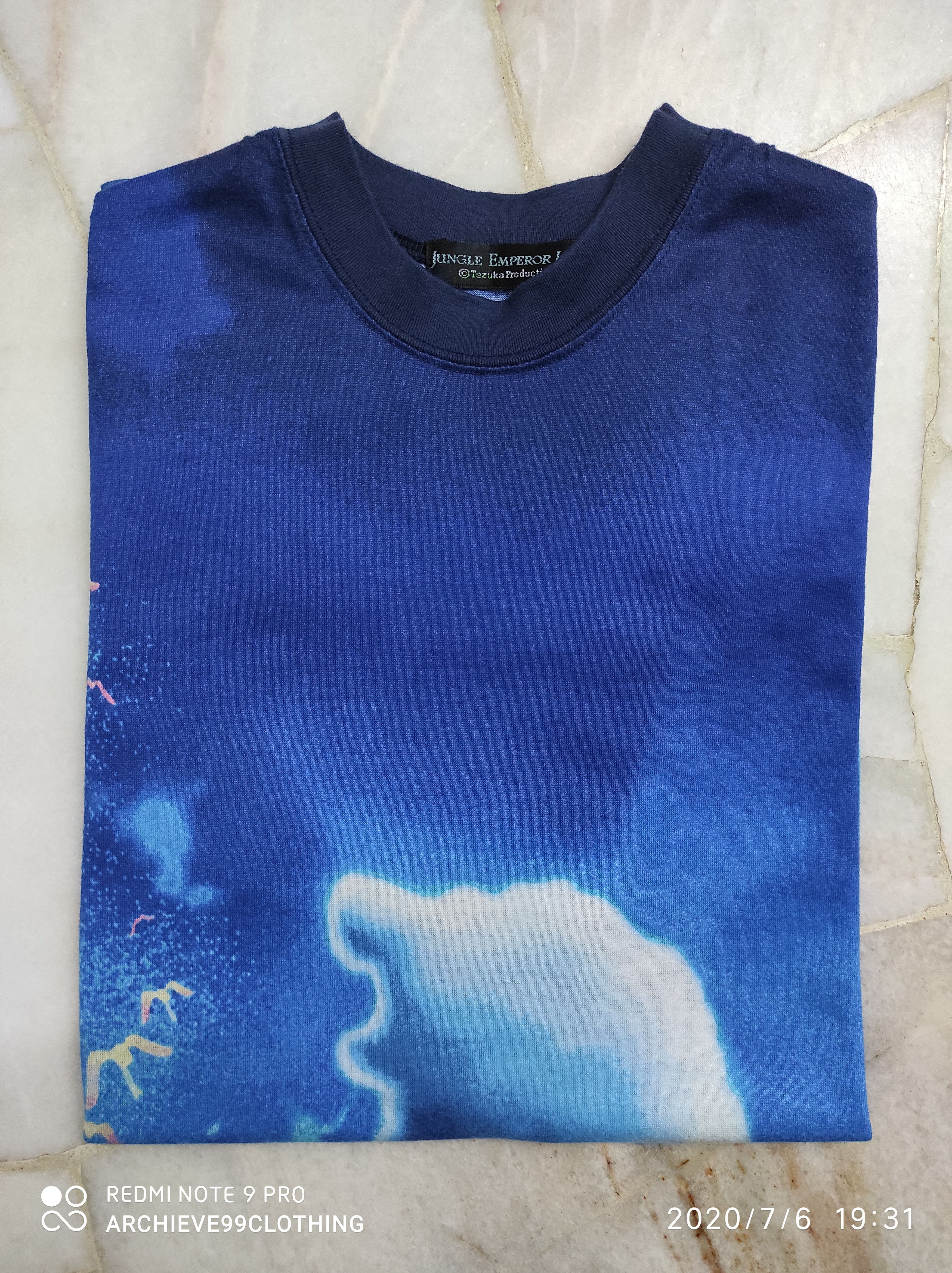 Anime Vintage Japanese art graphic anime Jungle Emperor Leo Size US S / EU 44-46 / 1 - 11 Thumbnail