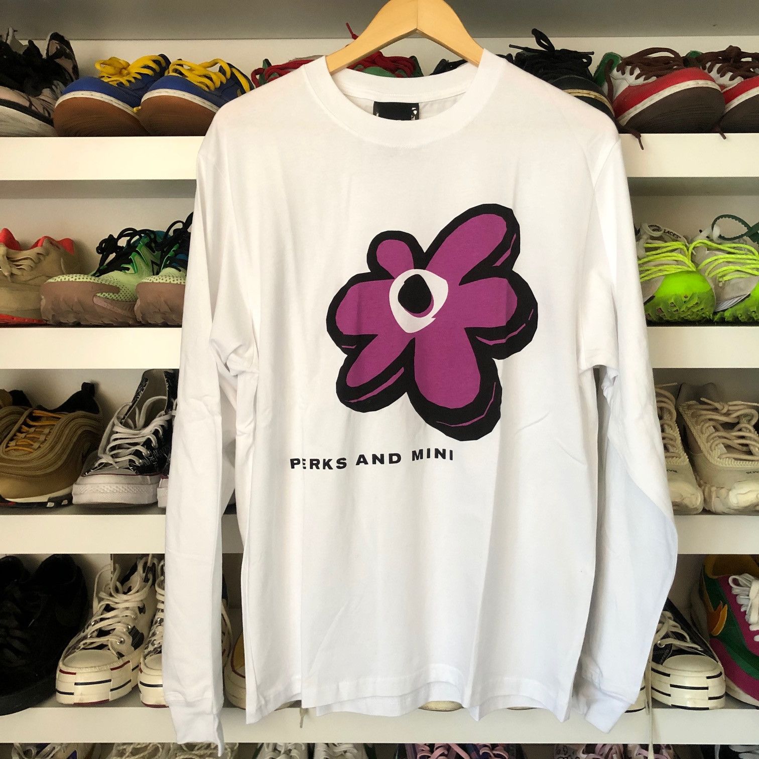 Perks And Mini P.A.M. Vector Gesture LS Tee Shirt Size L / US 10 / IT 46 - 1 Thumbnail