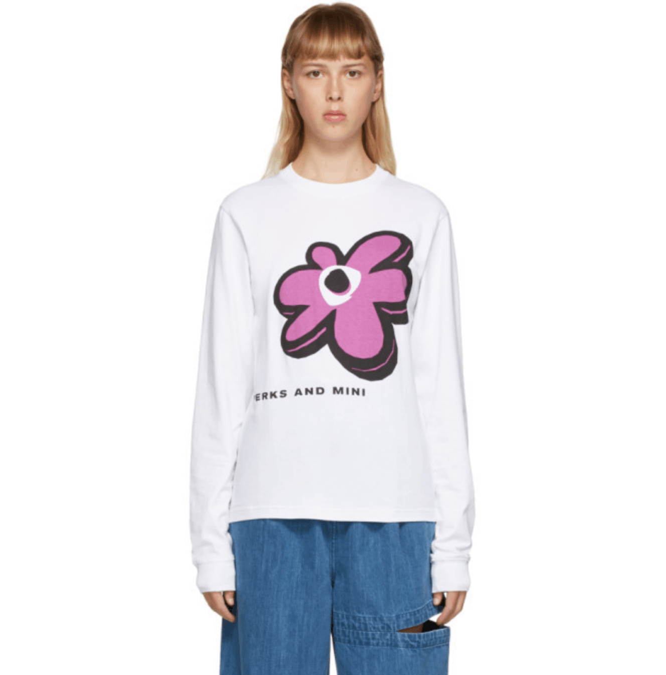 Perks And Mini P.A.M. Vector Gesture LS Tee Shirt Size L / US 10 / IT 46 - 5 Thumbnail