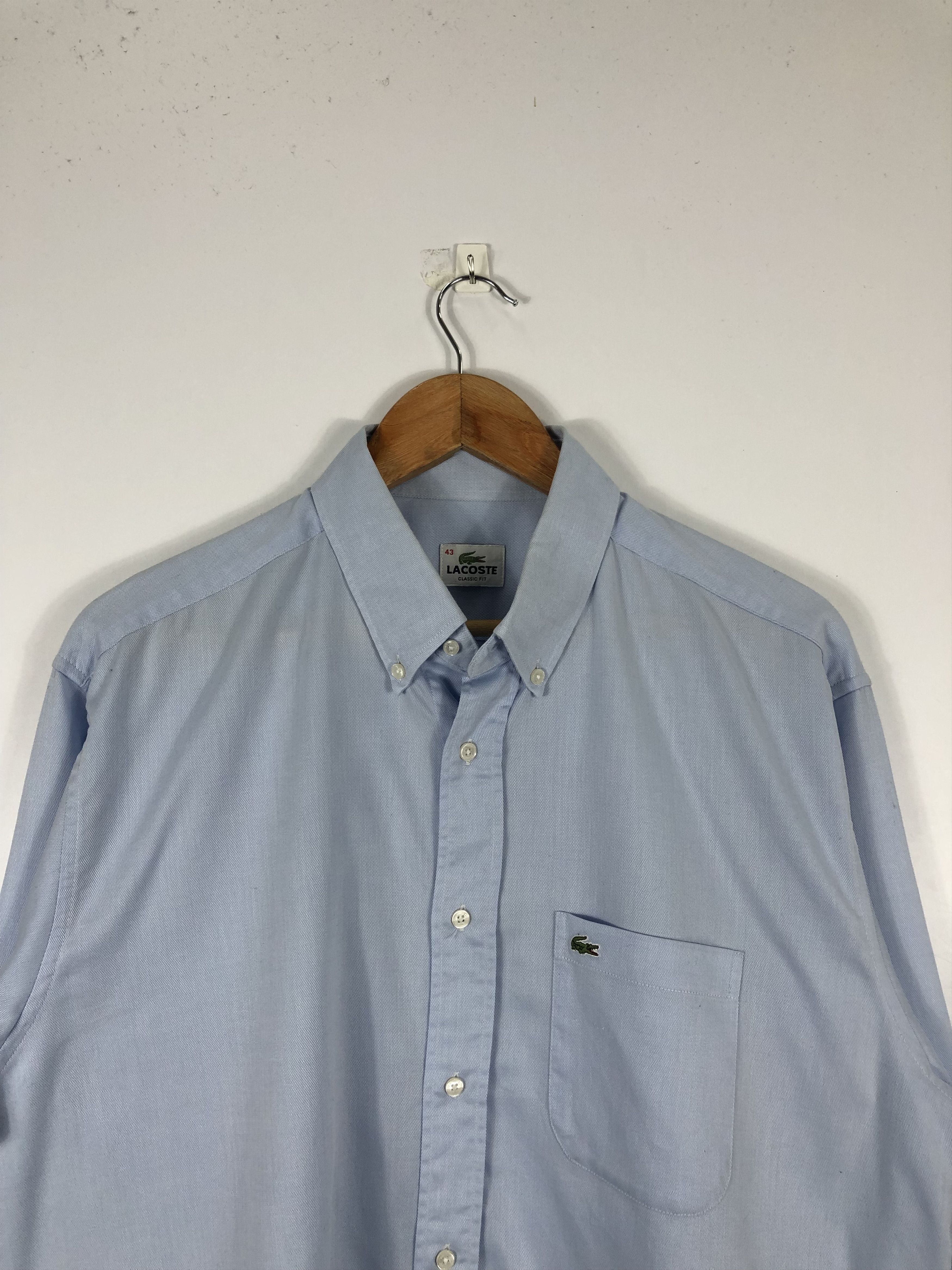 Lacoste Lacoste Button Up Shirt Long Sleeve J0480 Size US L / EU 52-54 / 3 - 2 Thumbnail