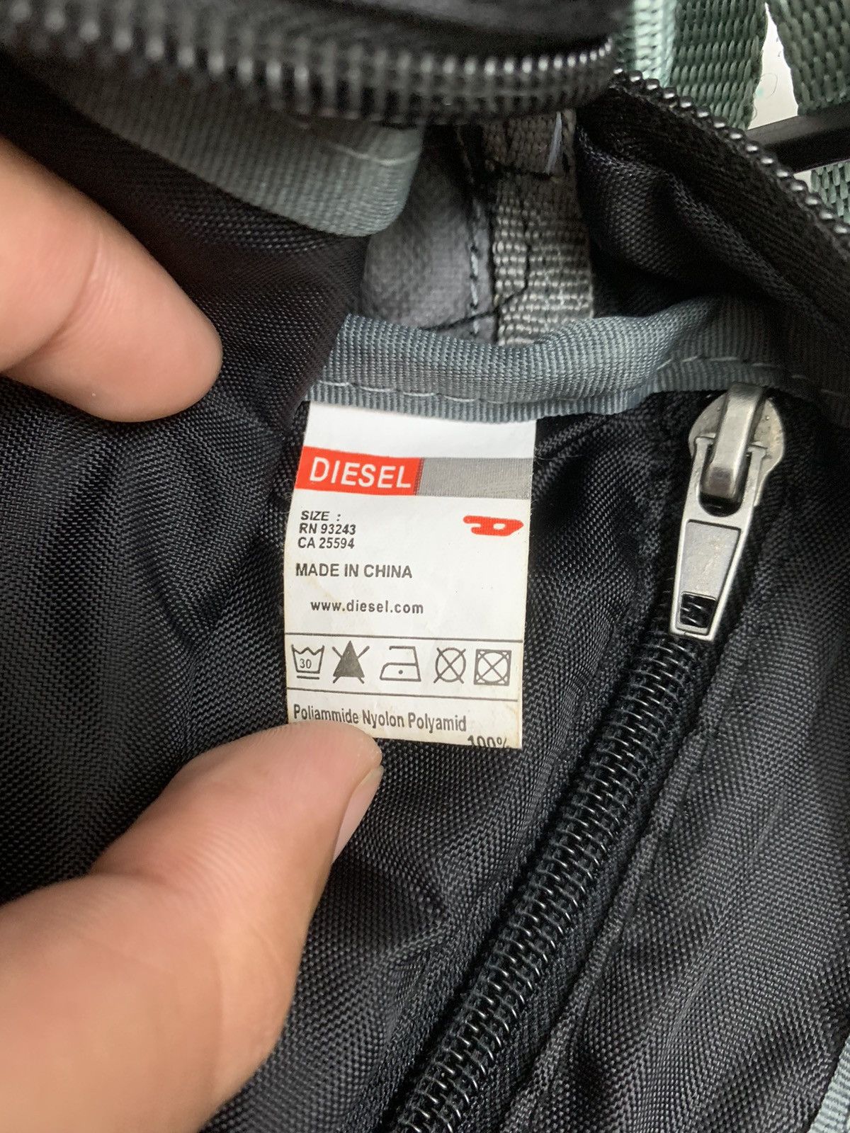 Diesel Vintage Diesel Tactical Multi Pocket Cargo Messenger Bag Size ONE SIZE - 7 Thumbnail