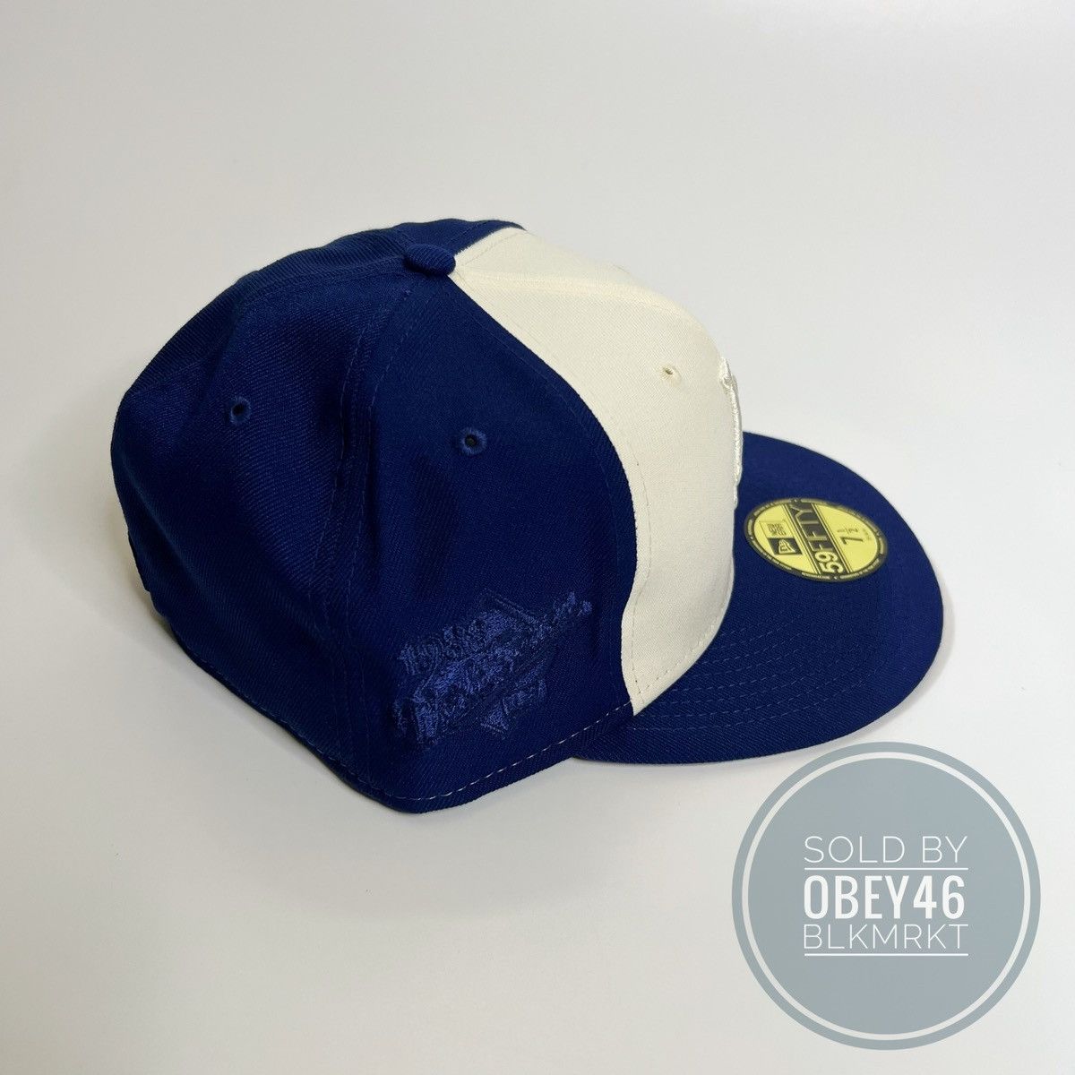 New Era NewEra Los Angeles Dodgers 2 Tone 59fifty Fitted Hat 7 1/2 Size ONE SIZE - 2 Thumbnail