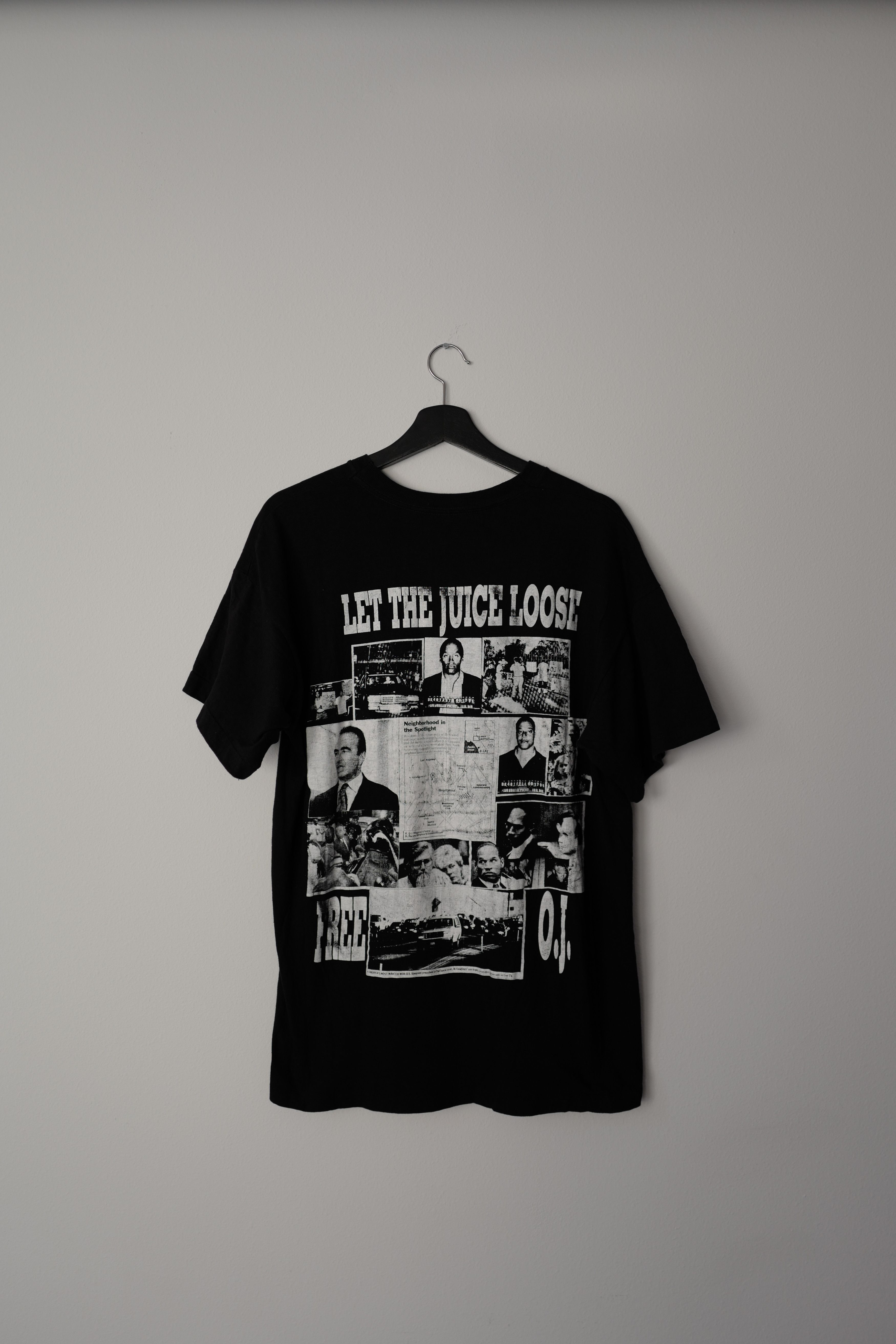 Vintage Vintage OJ Simpson - Let The Juice Loose tee Size US XL / EU 56 / 4 - 1 Thumbnail