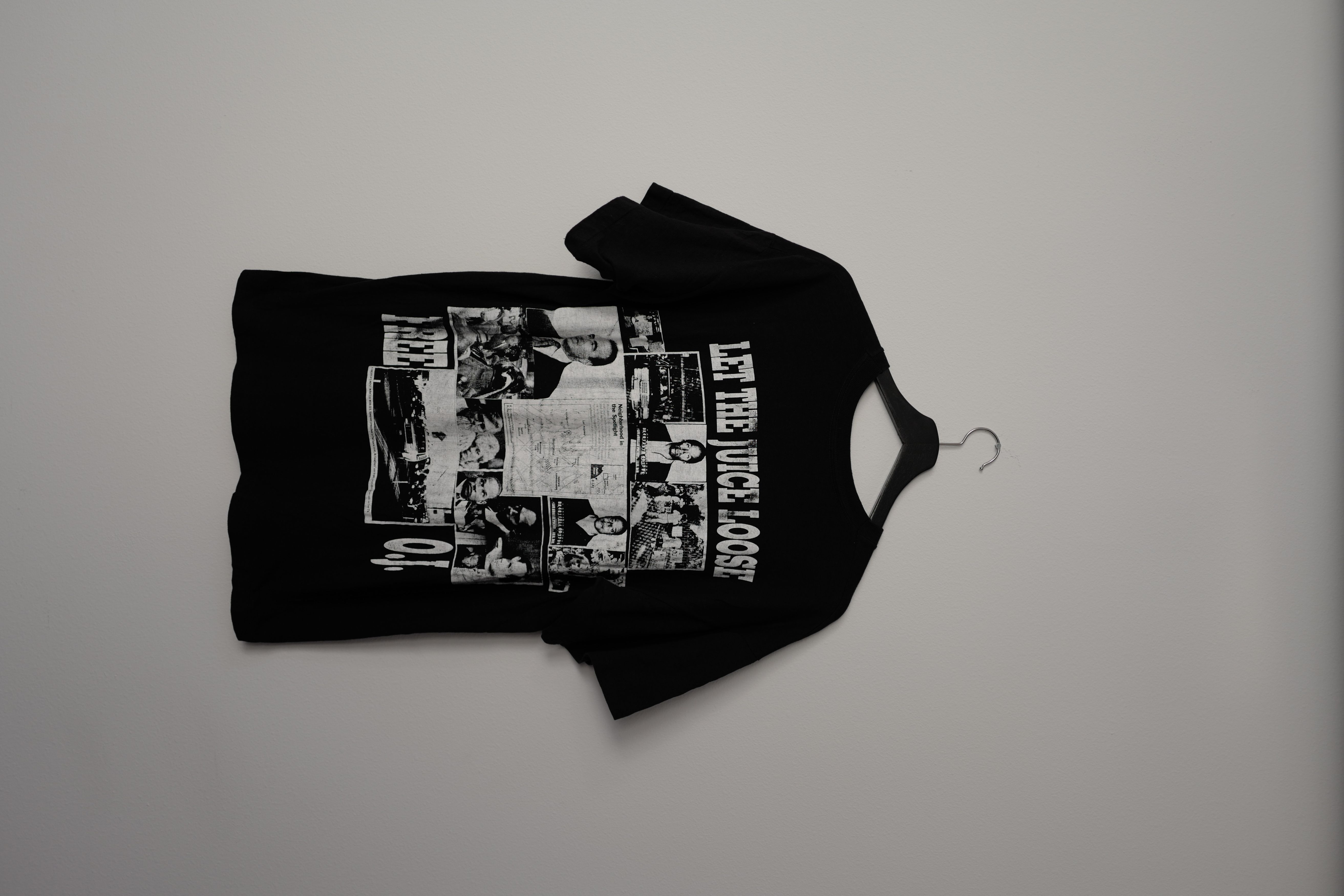 image of Vintage Oj Simpson - Let The Juice Loose Tee in Black, Men's (Size XL)