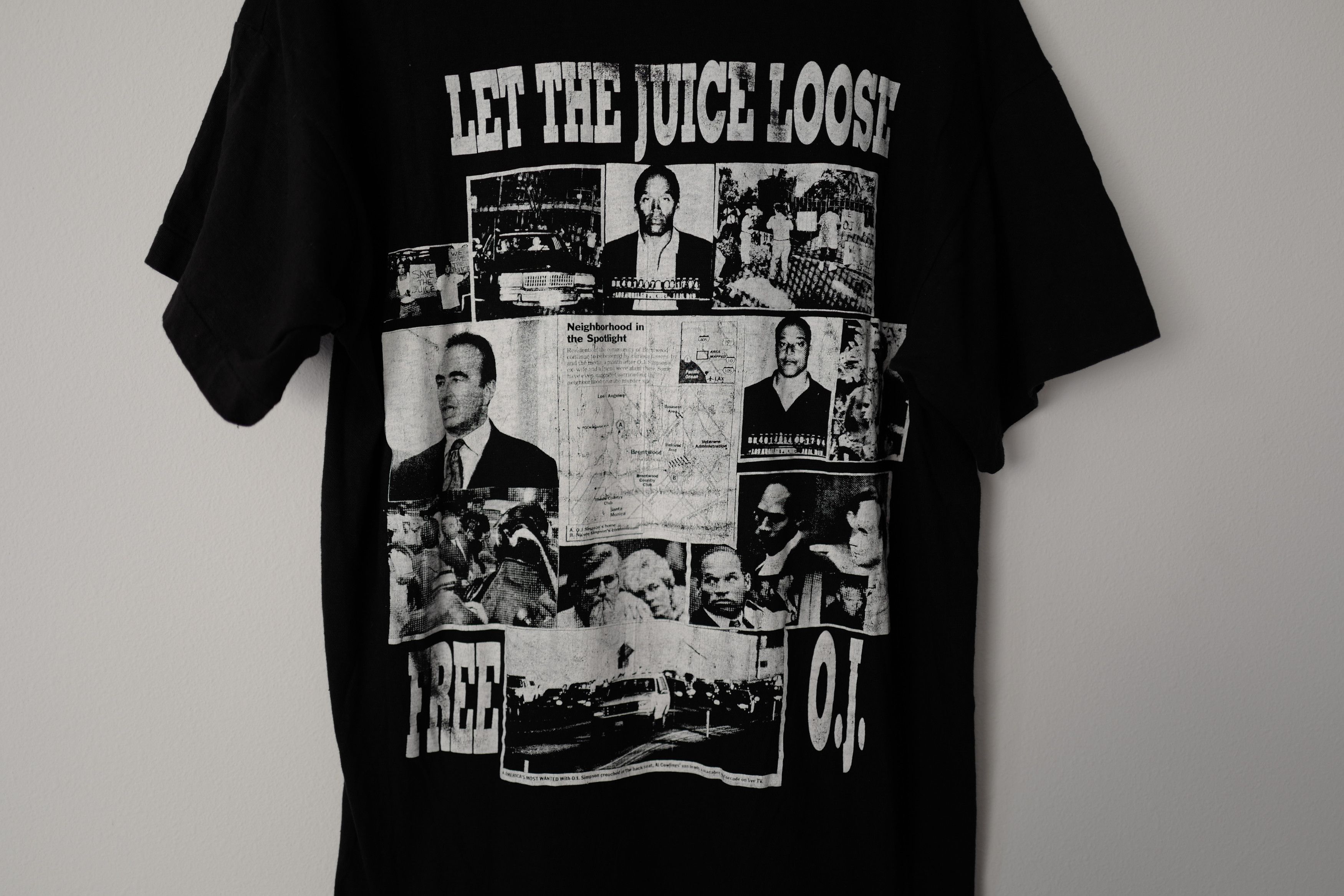 Vintage Vintage OJ Simpson - Let The Juice Loose tee Size US XL / EU 56 / 4 - 4 Thumbnail