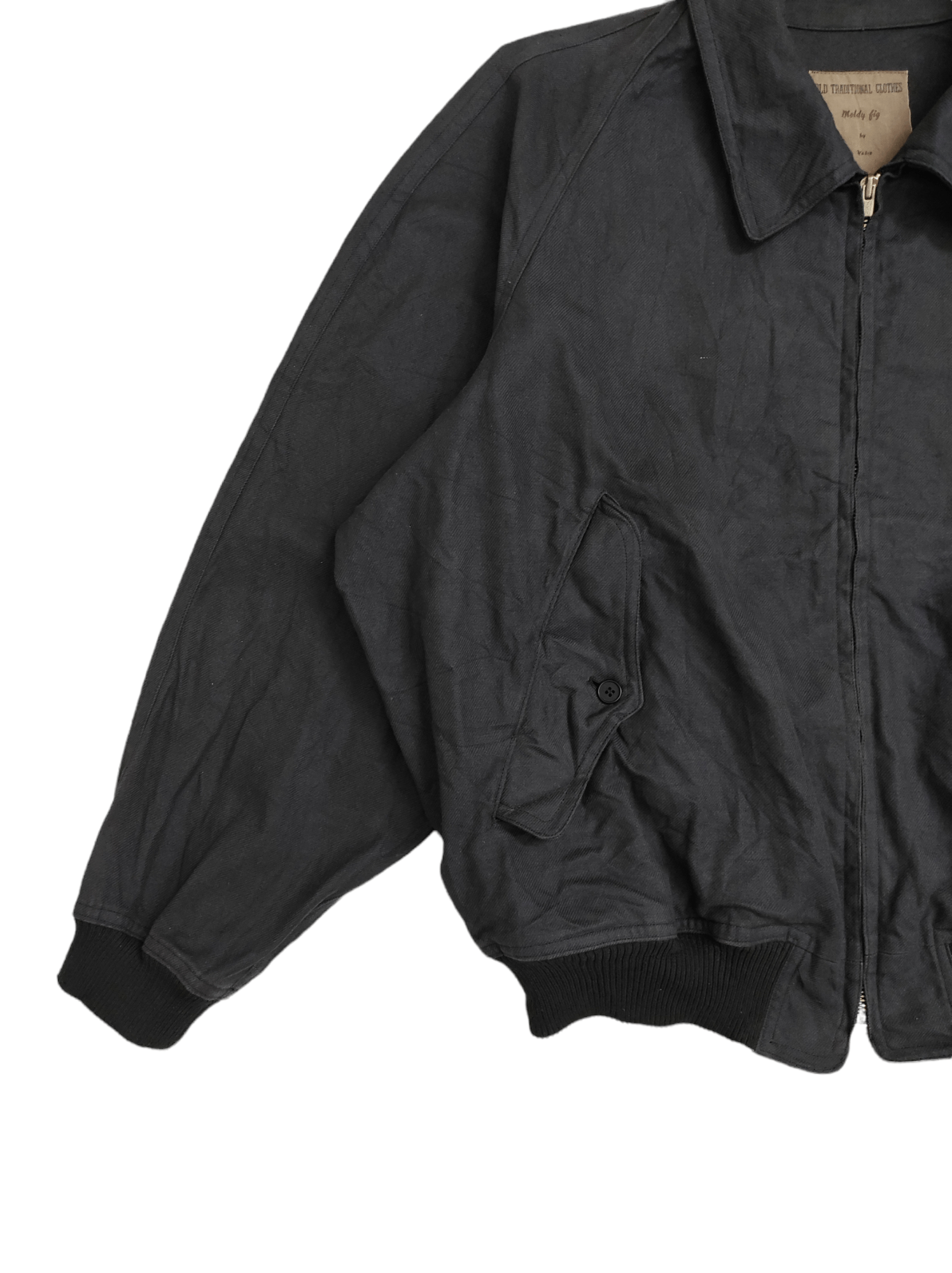 Y's × Y's for Men × Yohji Yamamoto Archive Moldy Fig by Y's bis Bomber flight jacket Size US M / EU 48-50 / 2 - 10 Thumbnail