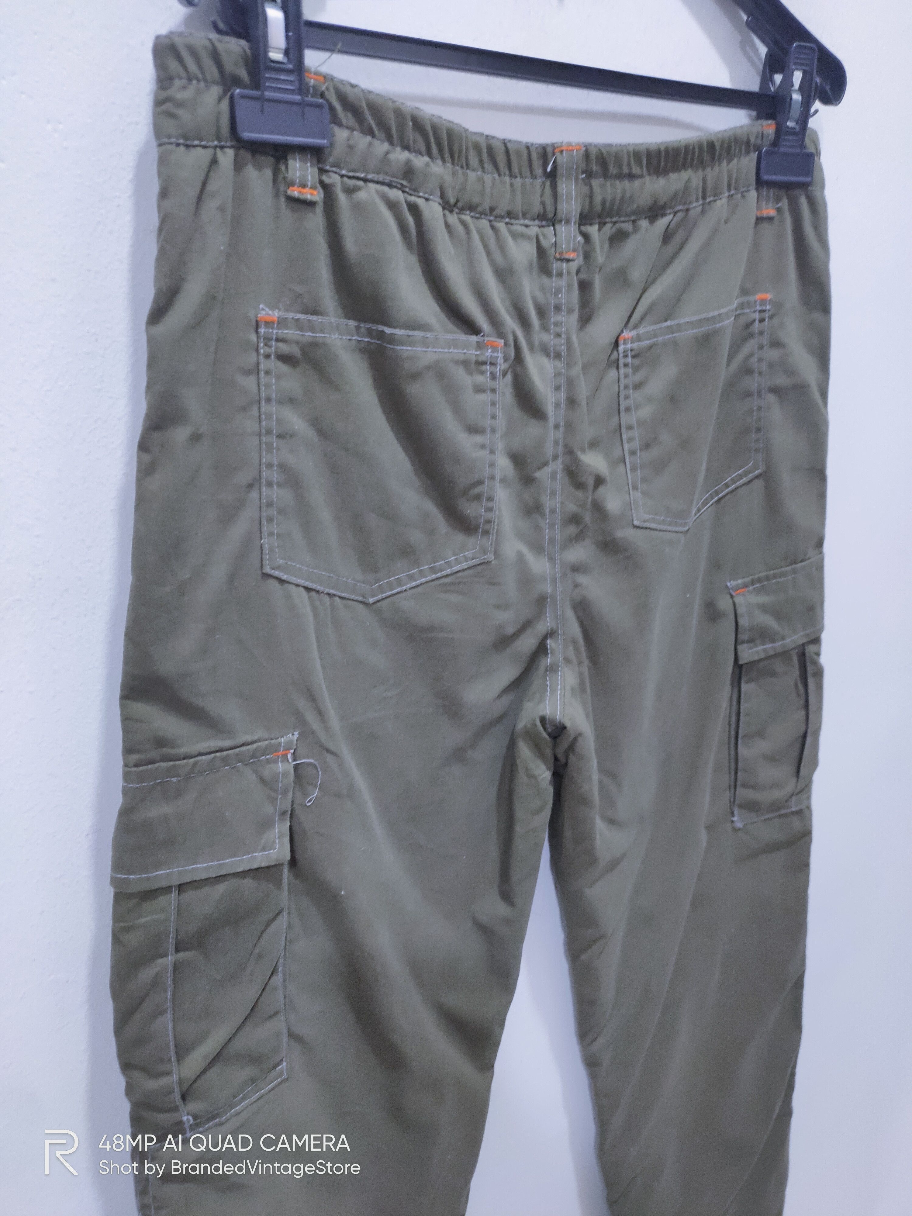 Hunter × Japanese Brand DoubleKnee Art Patchwork Multipocket Hunter Cargo Sweatpant Size US 30 / EU 46 - 12 Thumbnail
