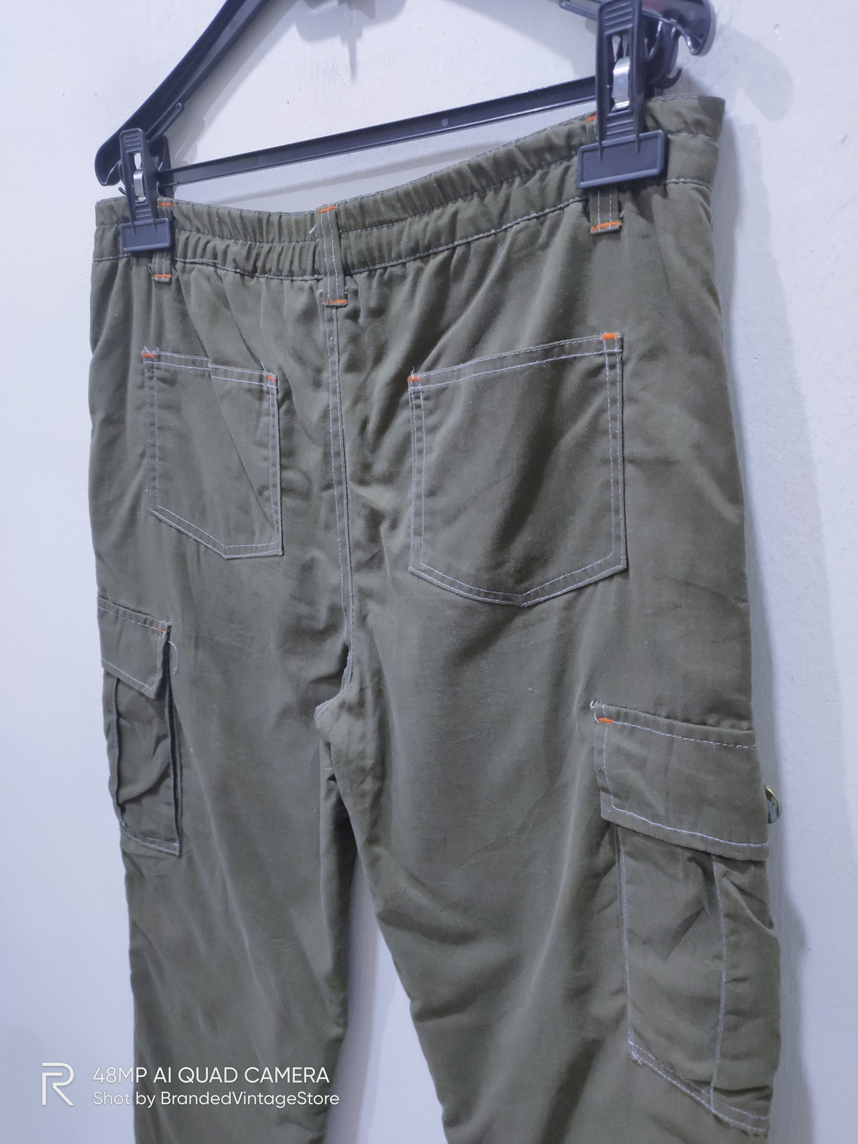 Hunter × Japanese Brand DoubleKnee Art Patchwork Multipocket Hunter Cargo Sweatpant Size US 30 / EU 46 - 13 Thumbnail