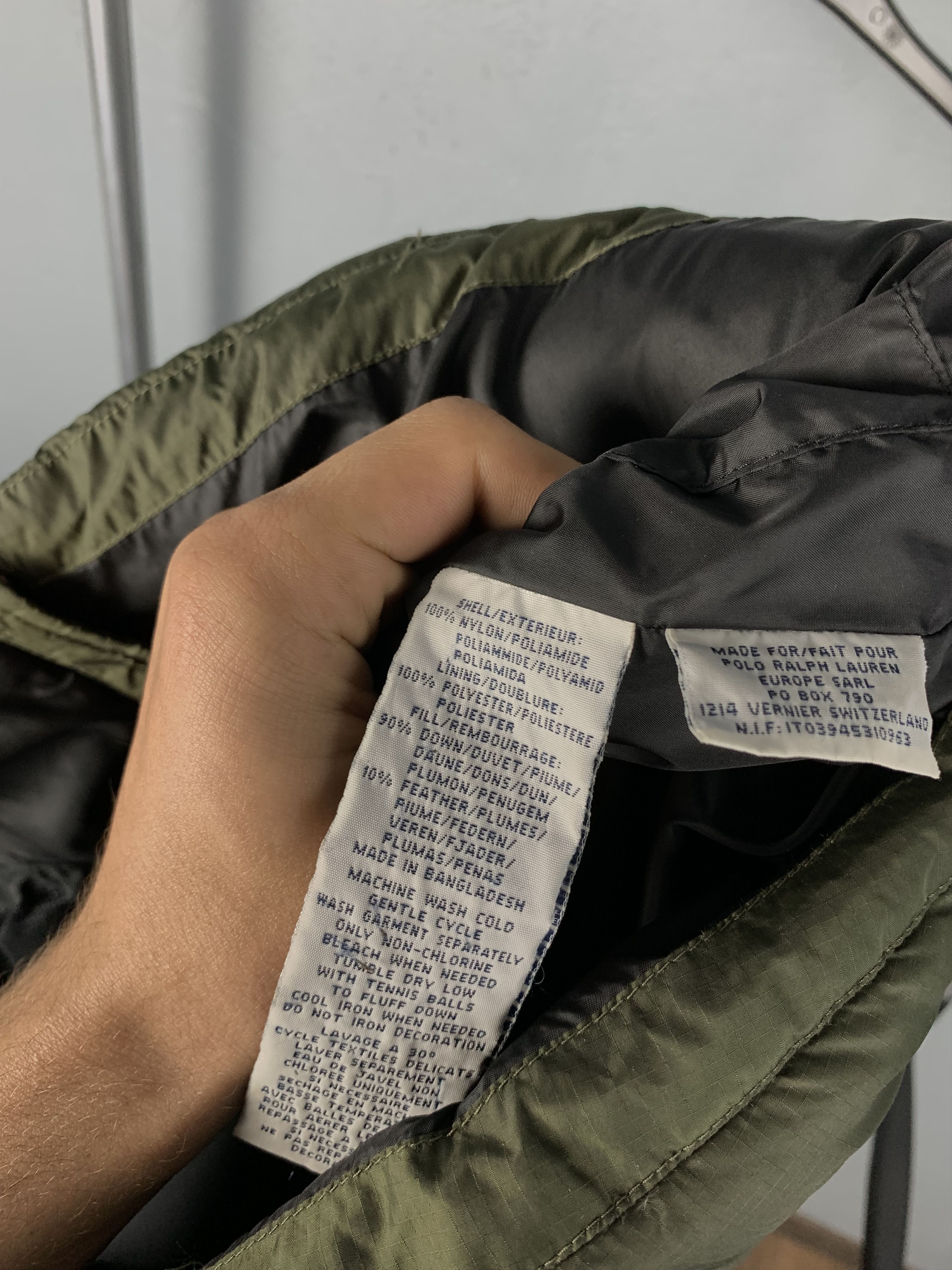 Lauren Ralph Lauren Polo Ralph Lauren Vintage Mens Down Puffer Jacket Size US S / EU 44-46 / 1 - 9 Thumbnail