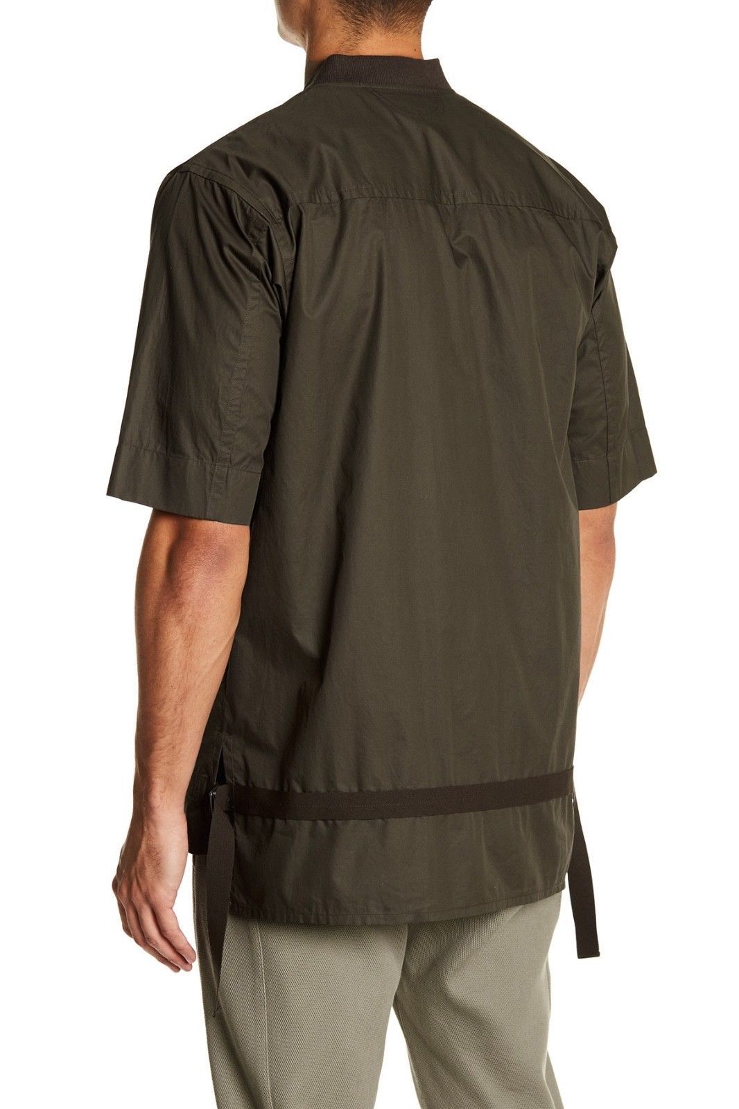 Helmut Lang HELMUT LANG BONDAGE ZIPPED SHIRT - NWT Size US L / EU 52-54 / 3 - 2 Thumbnail