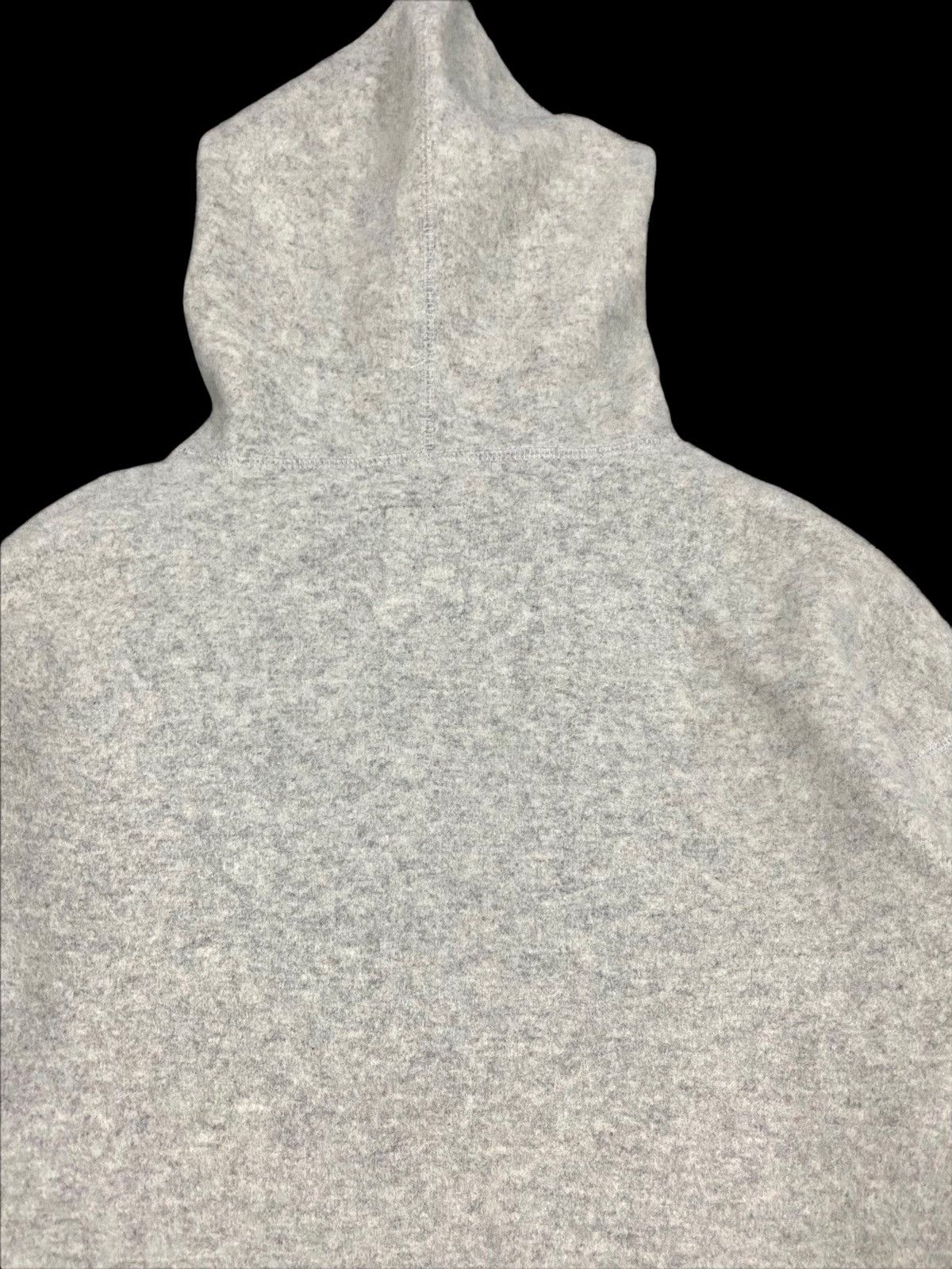 Designer × Homespun Knitwear VINTAGE MODERN MATURITA FLEECE CARDIGAN WITH HOODIE Size M / US 6-8 / IT 42-44 - 11 Thumbnail