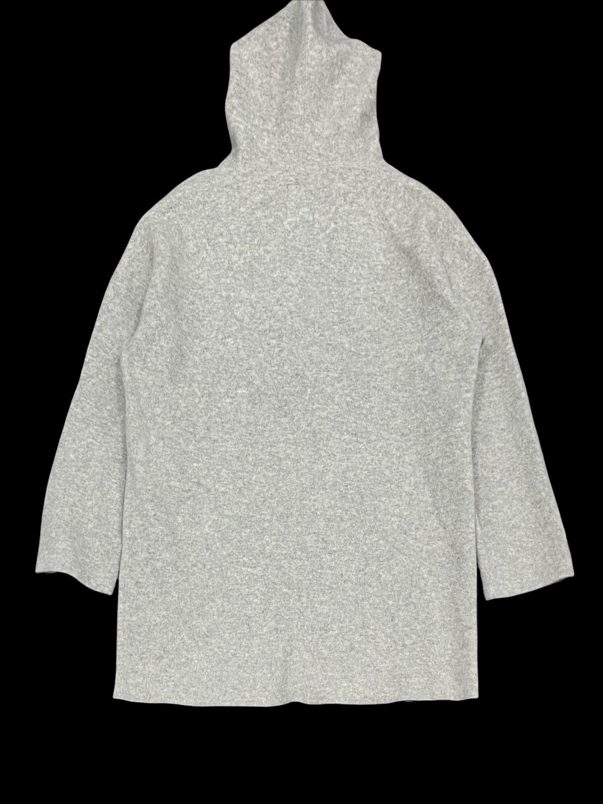 Designer × Homespun Knitwear VINTAGE MODERN MATURITA FLEECE CARDIGAN WITH HOODIE Size M / US 6-8 / IT 42-44 - 3 Thumbnail