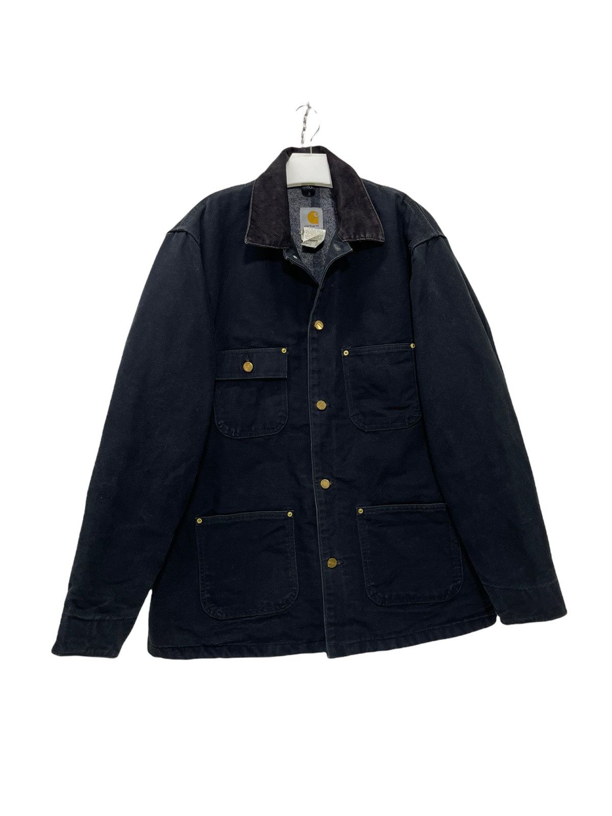Carhartt Rare Carhart Work Jacket Blanket Lining Cotton Duck 22🟩 Size US L / EU 52-54 / 3 - 2 Thumbnail
