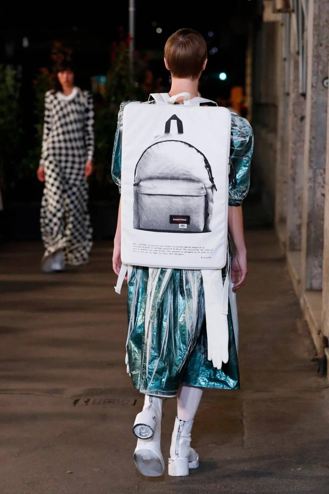 Maison Margiela Maison Margiela MM6 x eastpak runway poster bag