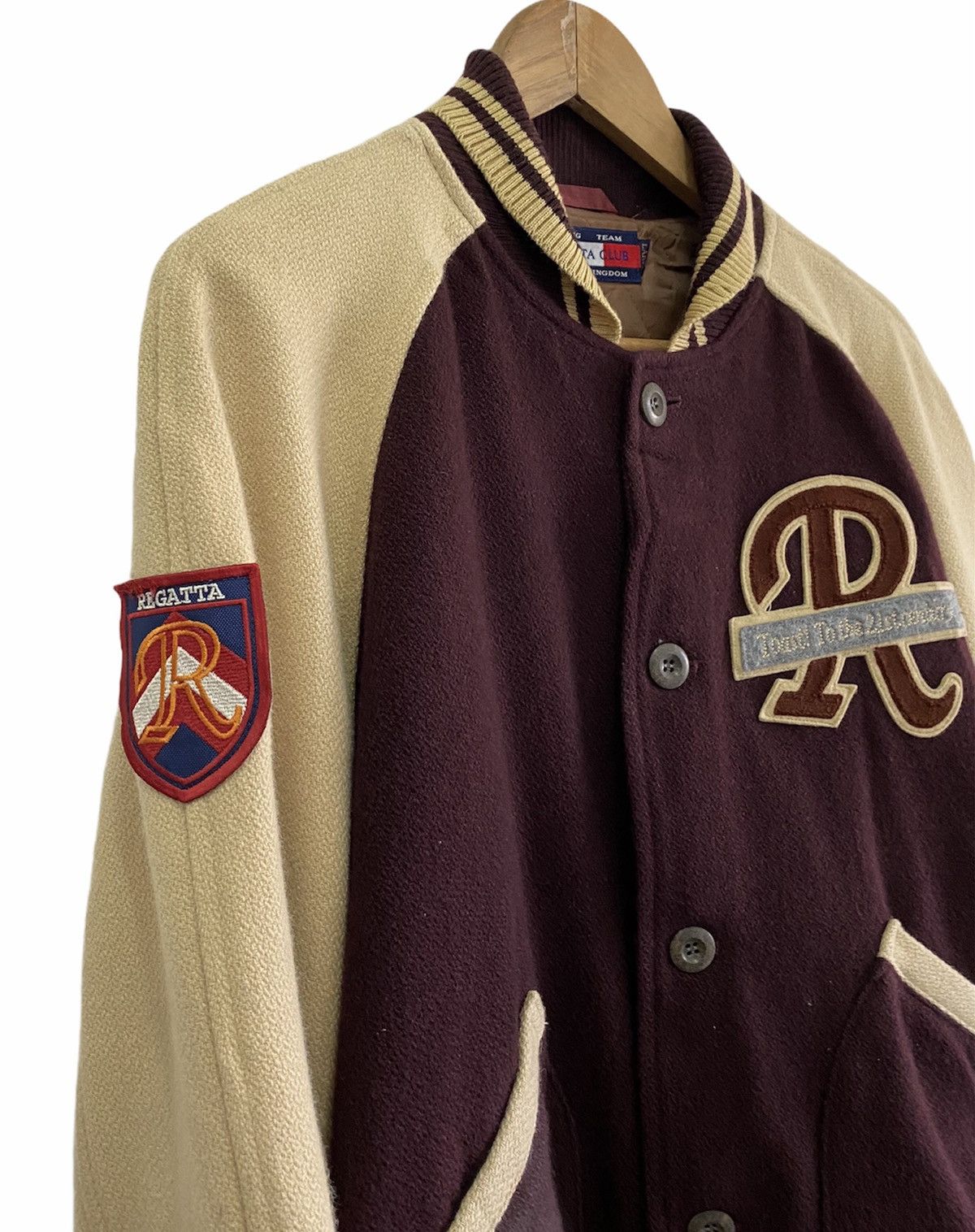 Japanese Brand × Vintage 🔥Vintage REGATTA CLUB Varsity Jacket Size US M / EU 48-50 / 2 - 4 Thumbnail