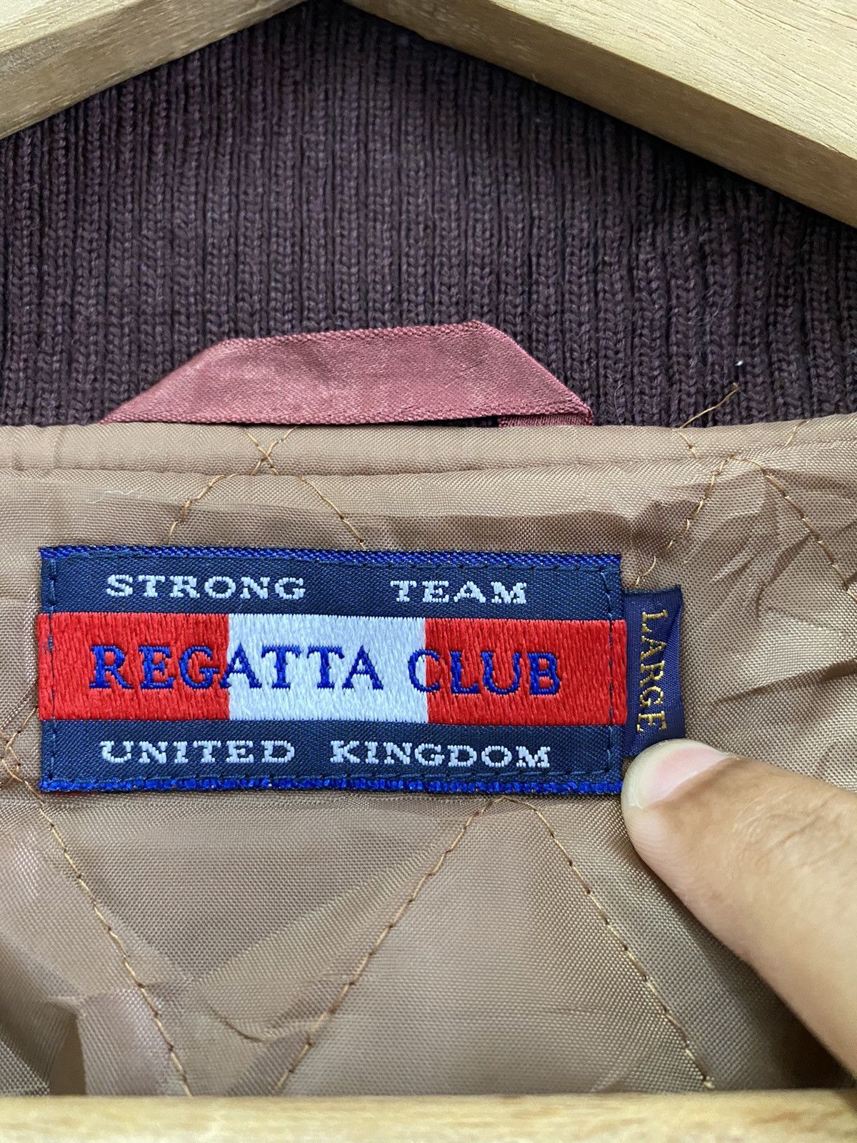 Japanese Brand × Vintage 🔥Vintage REGATTA CLUB Varsity Jacket Size US M / EU 48-50 / 2 - 7 Thumbnail