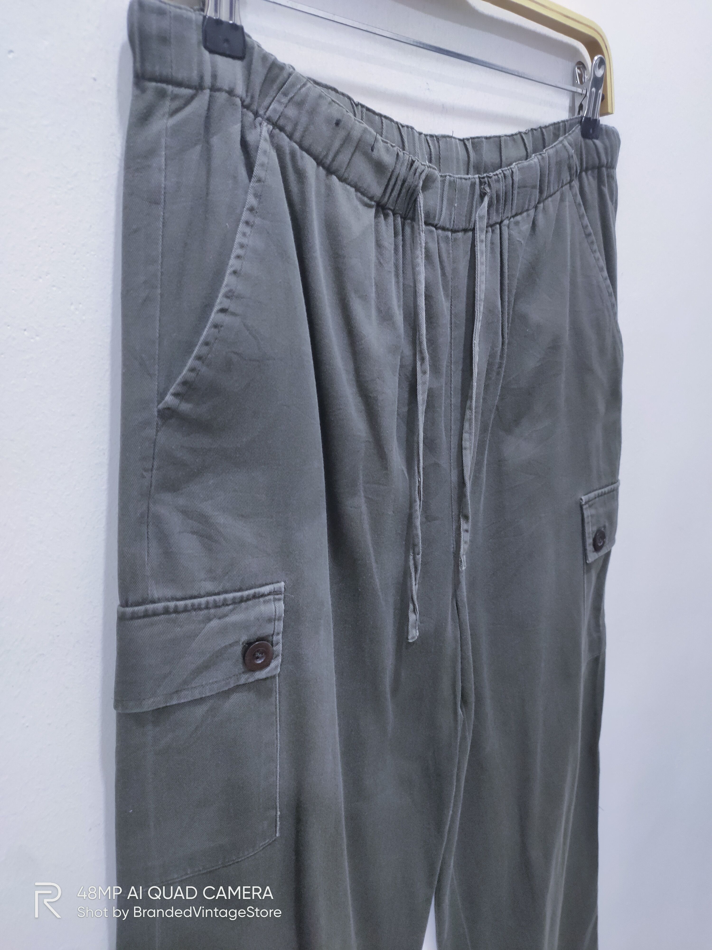 RIPVANWINKLE × Seditionaries KUMACITI Wrinkle Bondage Spring Leg Pullover Tie Cargo Pant Size US 32 / EU 48 - 7 Thumbnail