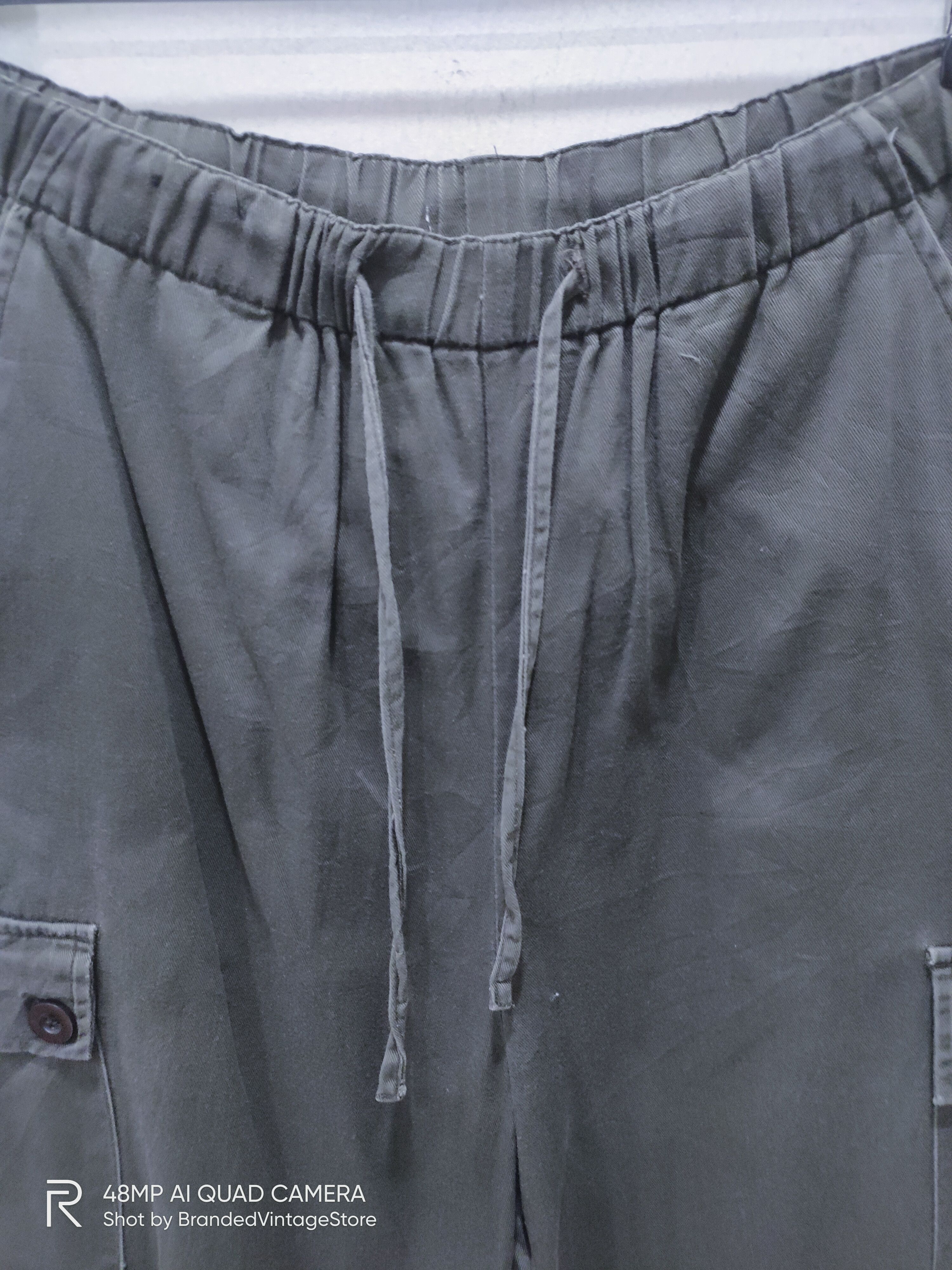 RIPVANWINKLE × Seditionaries KUMACITI Wrinkle Bondage Spring Leg Pullover Tie Cargo Pant Size US 32 / EU 48 - 8 Thumbnail