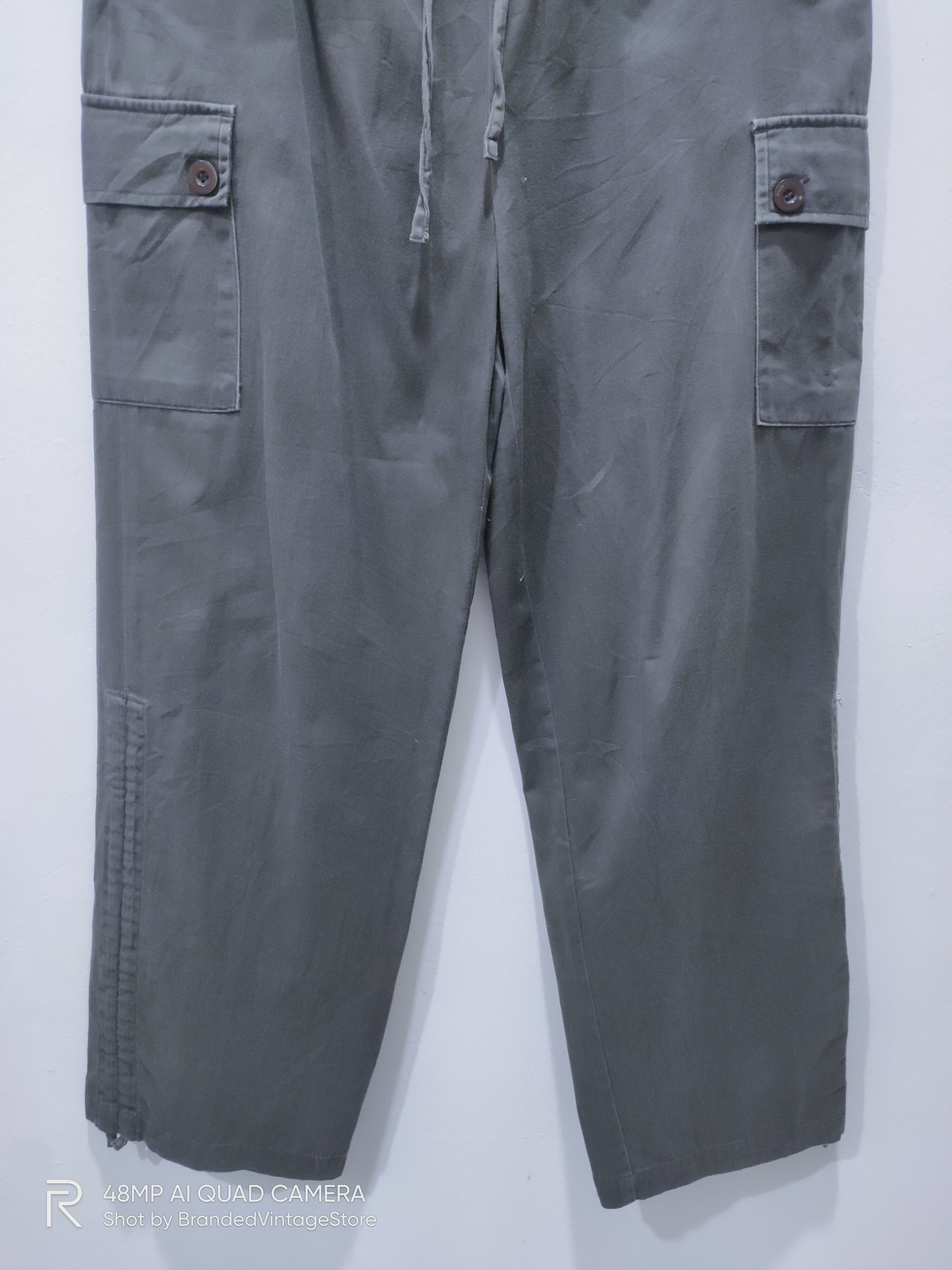 RIPVANWINKLE × Seditionaries KUMACITI Wrinkle Bondage Spring Leg Pullover Tie Cargo Pant Size US 32 / EU 48 - 6 Thumbnail