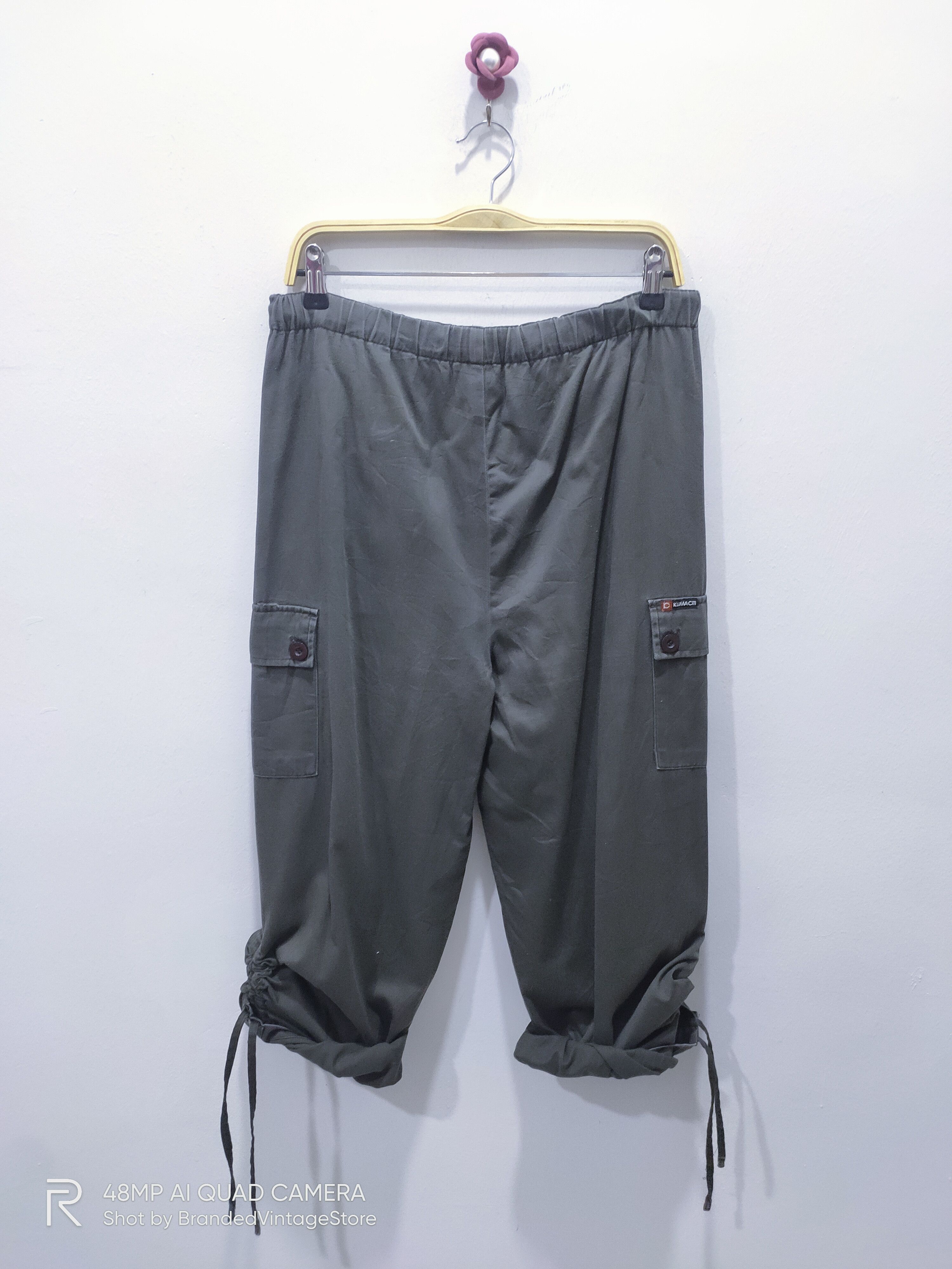 RIPVANWINKLE × Seditionaries KUMACITI Wrinkle Bondage Spring Leg Pullover Tie Cargo Pant Size US 32 / EU 48 - 4 Thumbnail