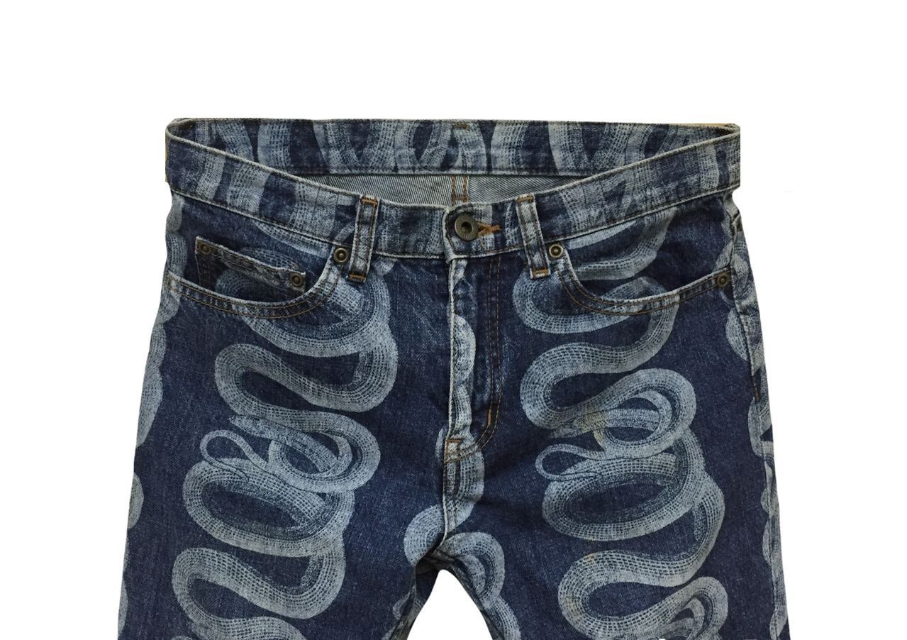 Hysteric Glamour Iconic Snake denim Size US 30 / EU 46 - 2 Thumbnail