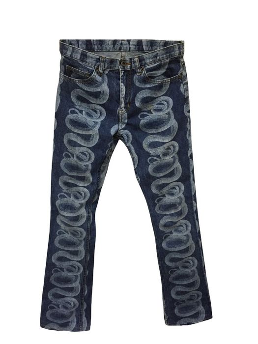 Hysteric Glamour Iconic Snake denim | Grailed